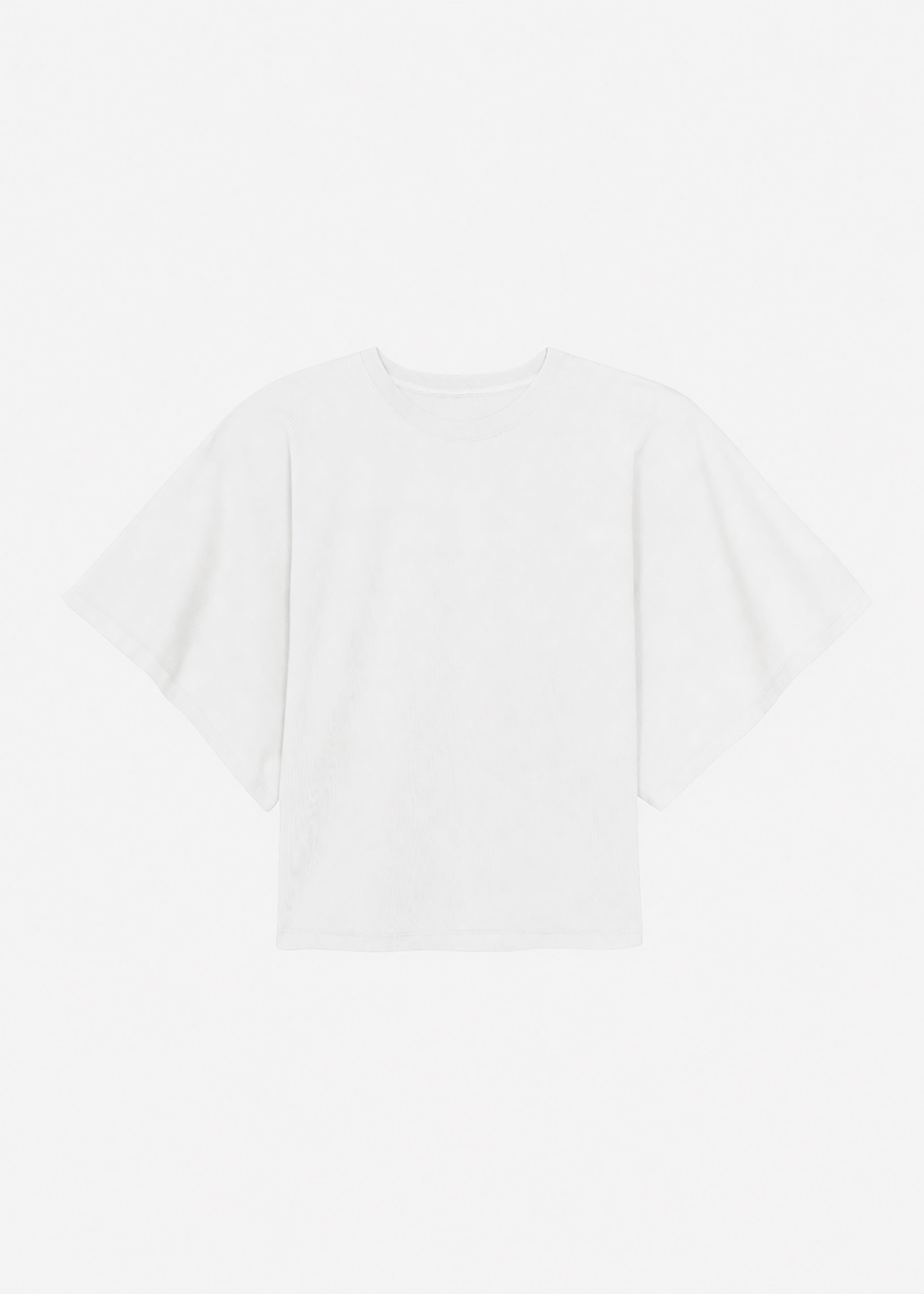 Modave Dolman Sleeve Tee - White - 7