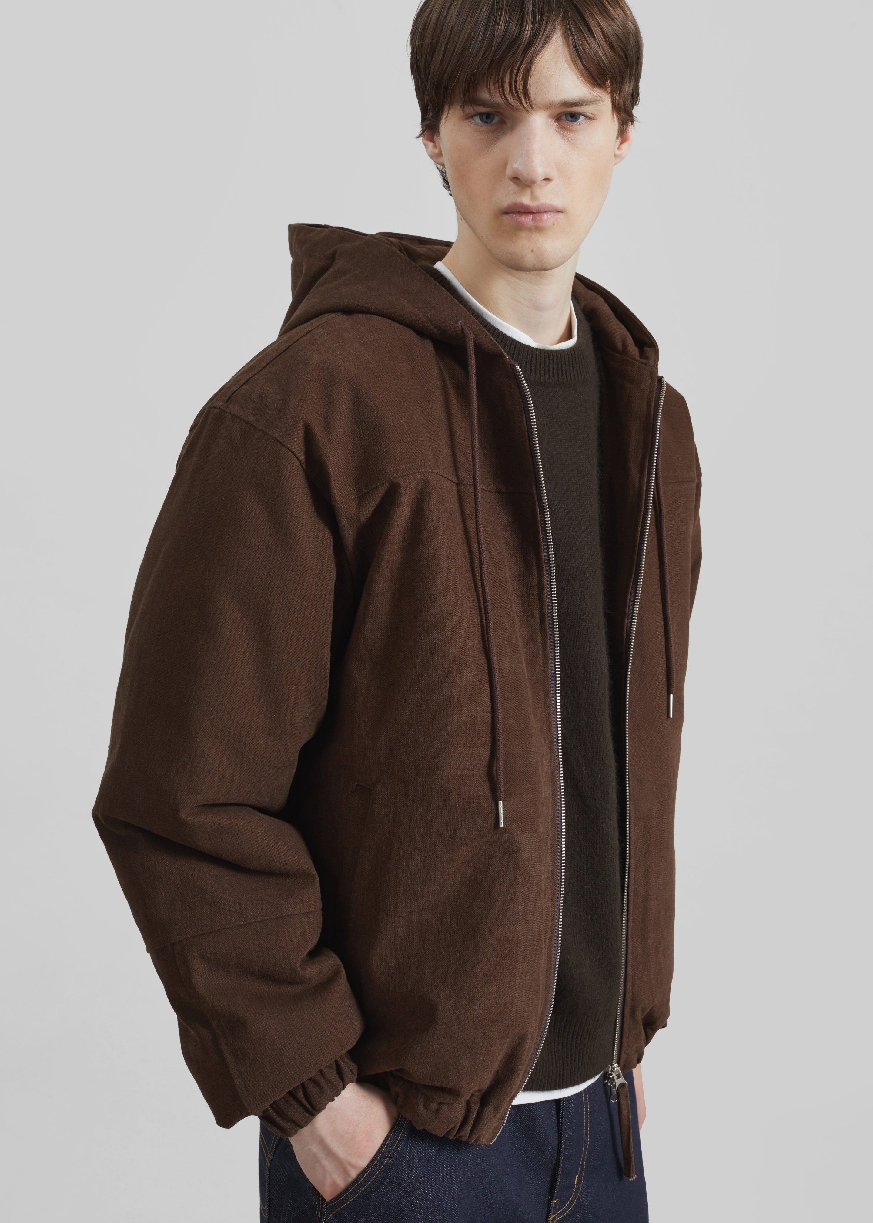 Molkom Padded Jacket - Brown - 5