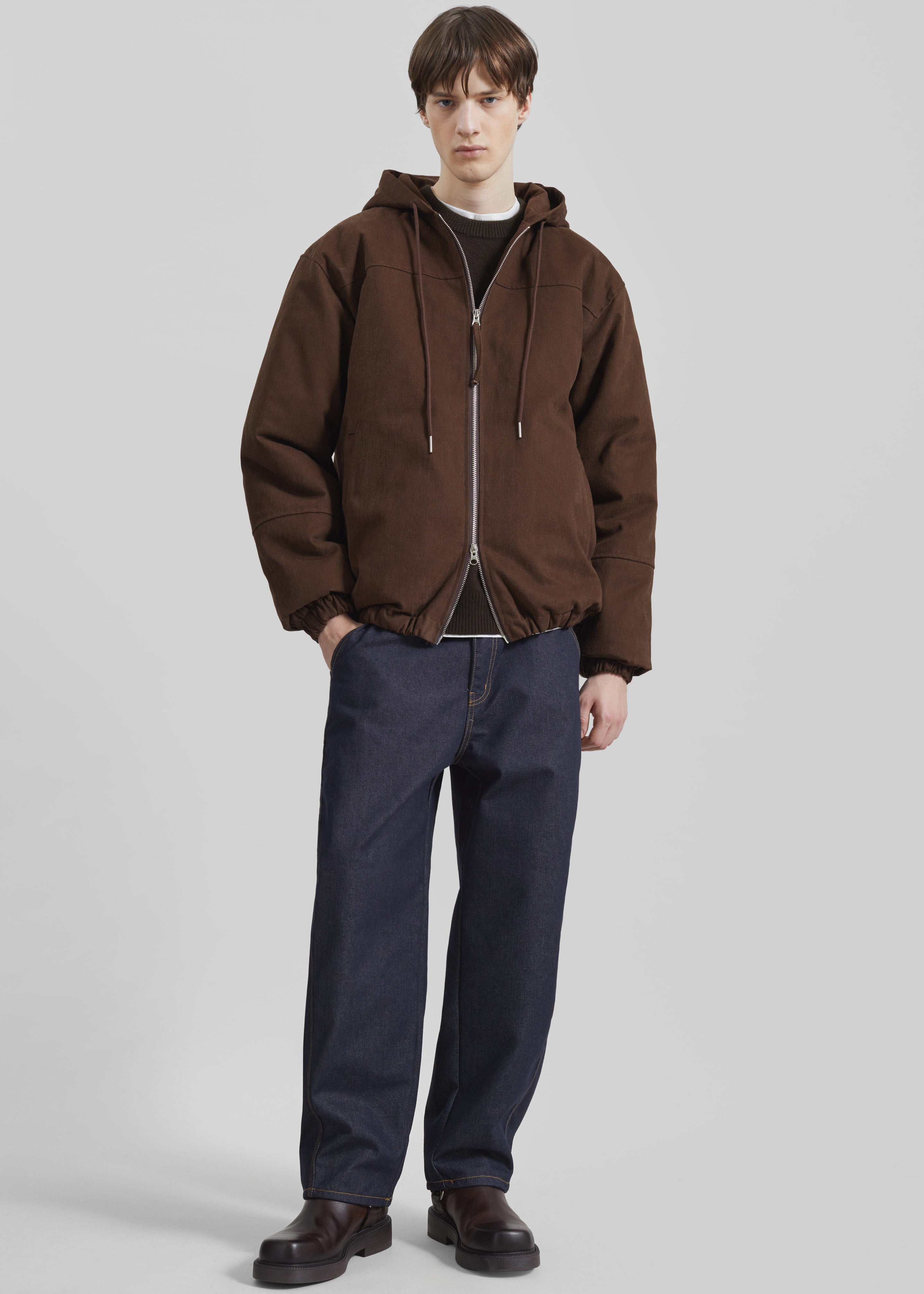 Molkom Padded Jacket - Brown - 4