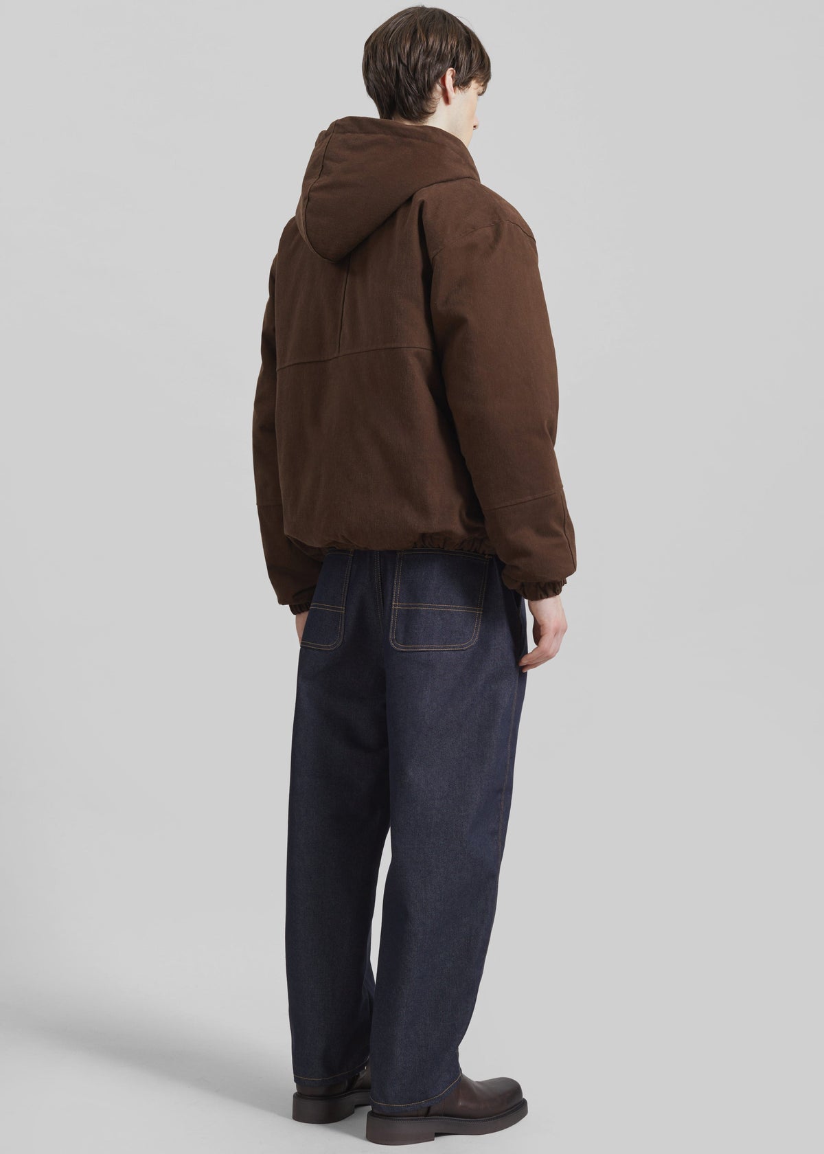 Molkom Padded Jacket - Brown - 8