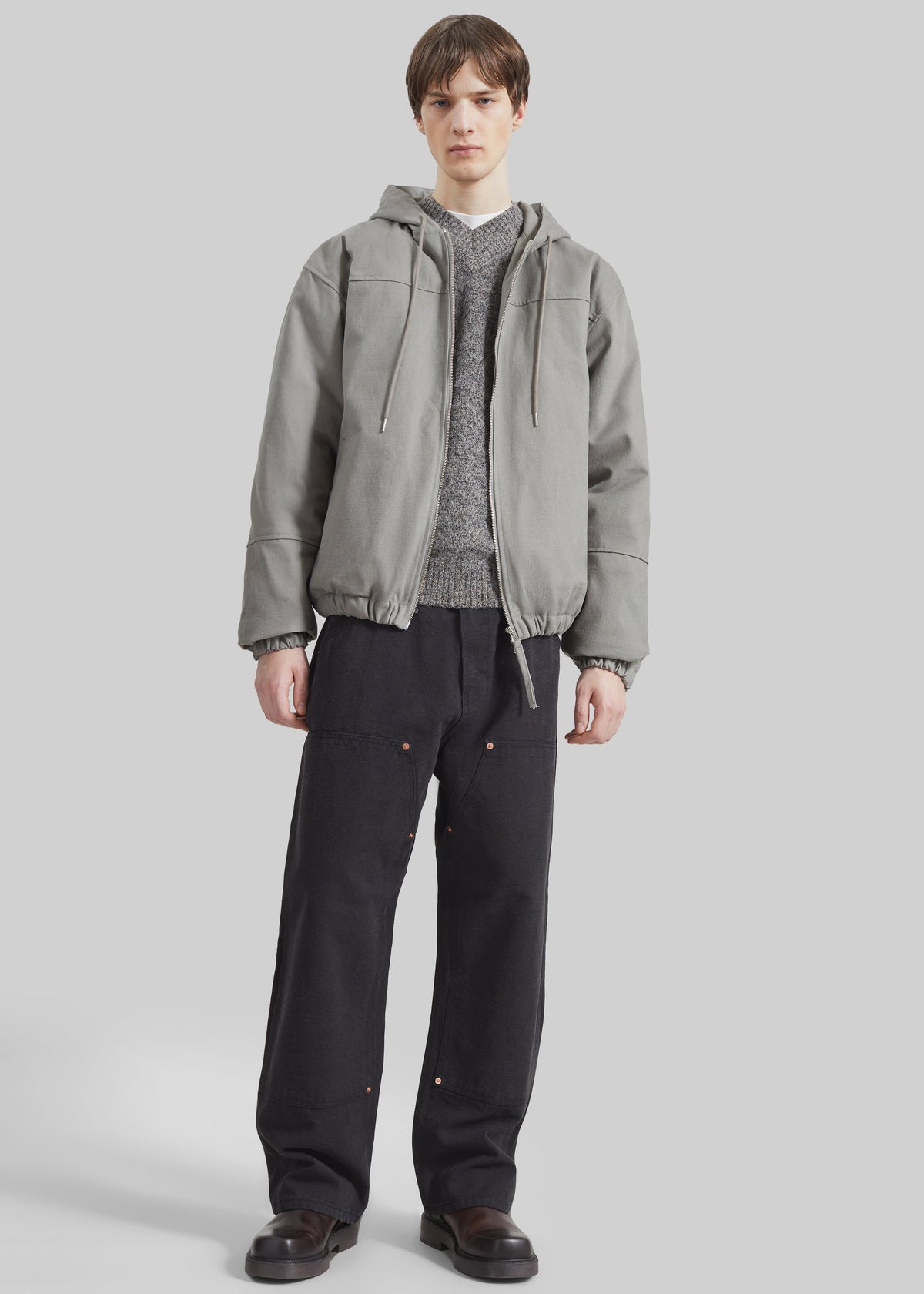 Molkom Padded Jacket - Taupe - 8