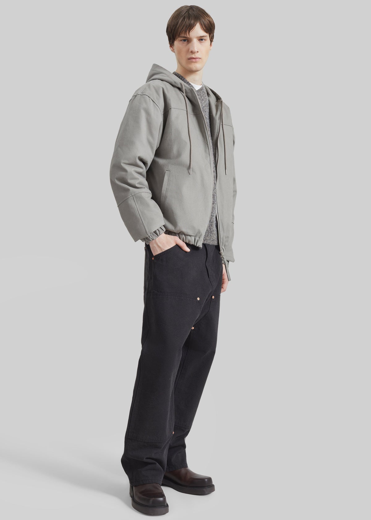 Molkom Padded Jacket - Taupe - 10