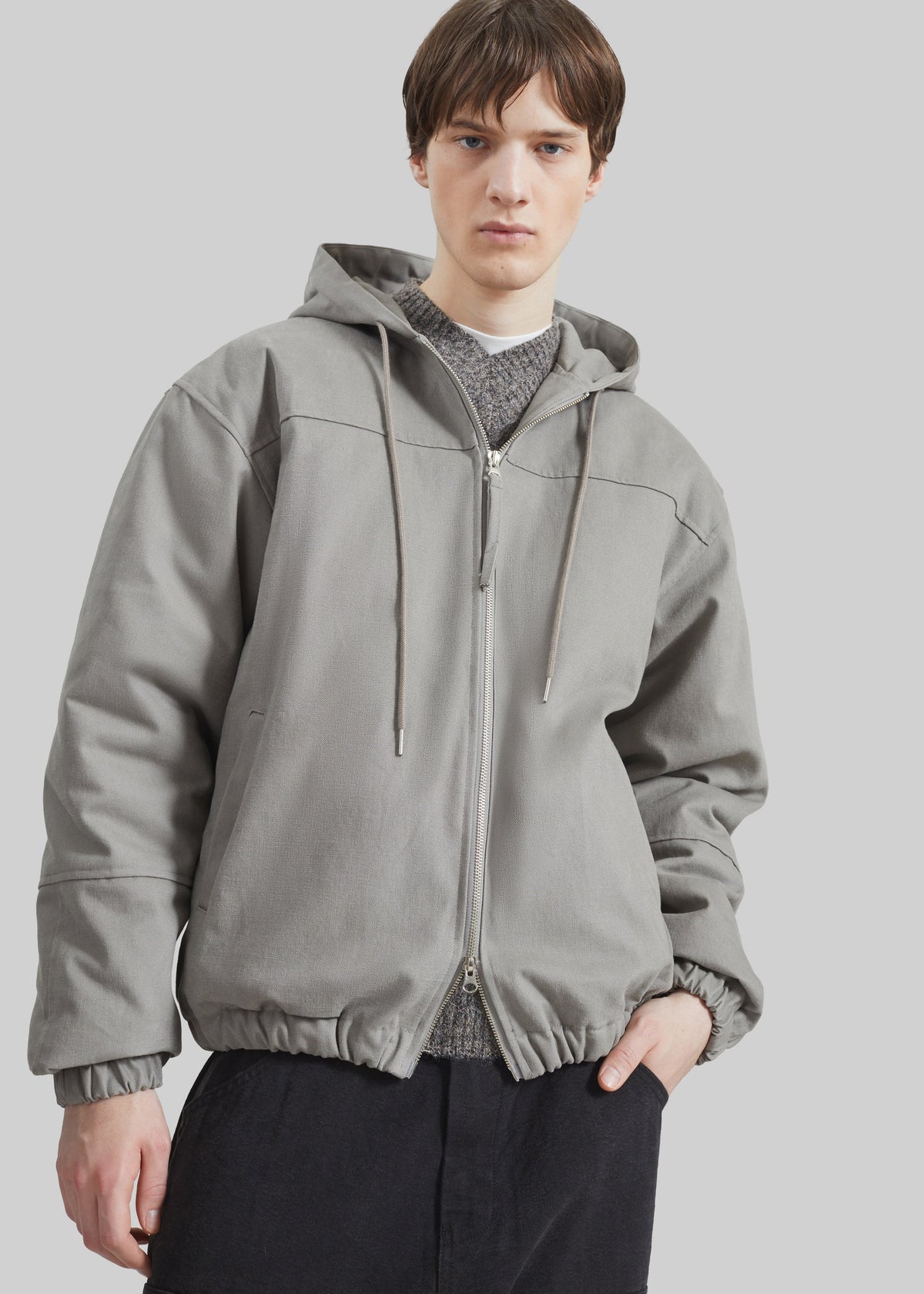 Molkom Padded Jacket - Taupe - 11