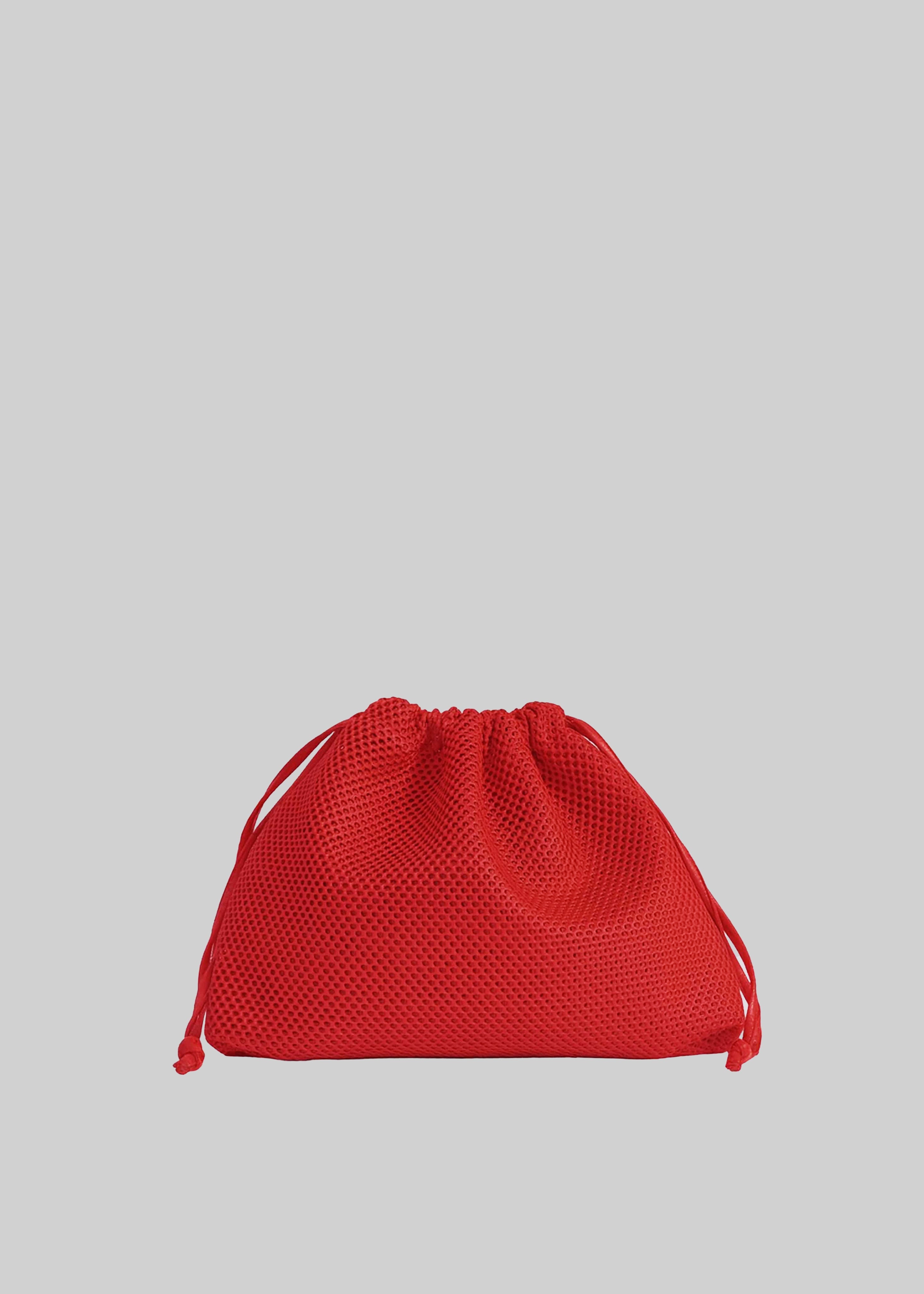 Morgan Mesh Small Pouch - Red - 1