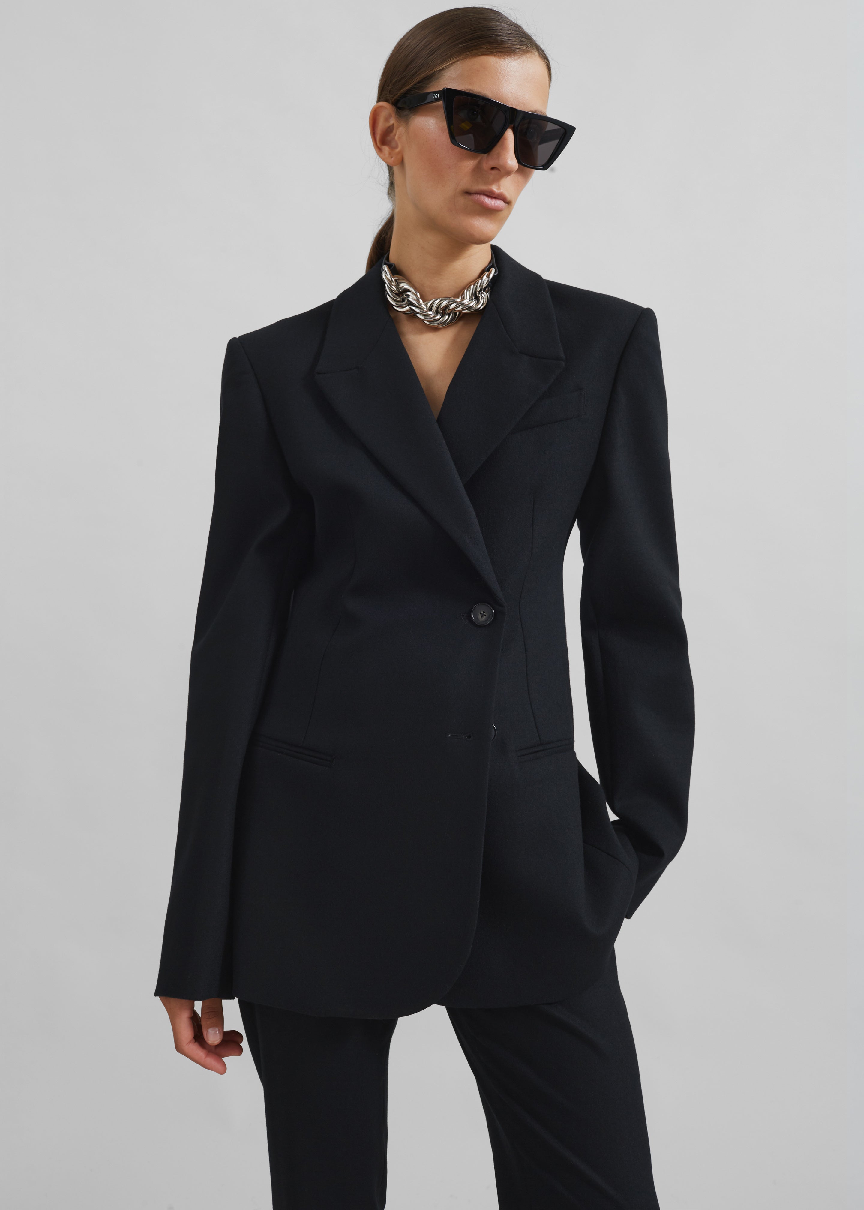 Morrison Crossover Blazer - Black - 5