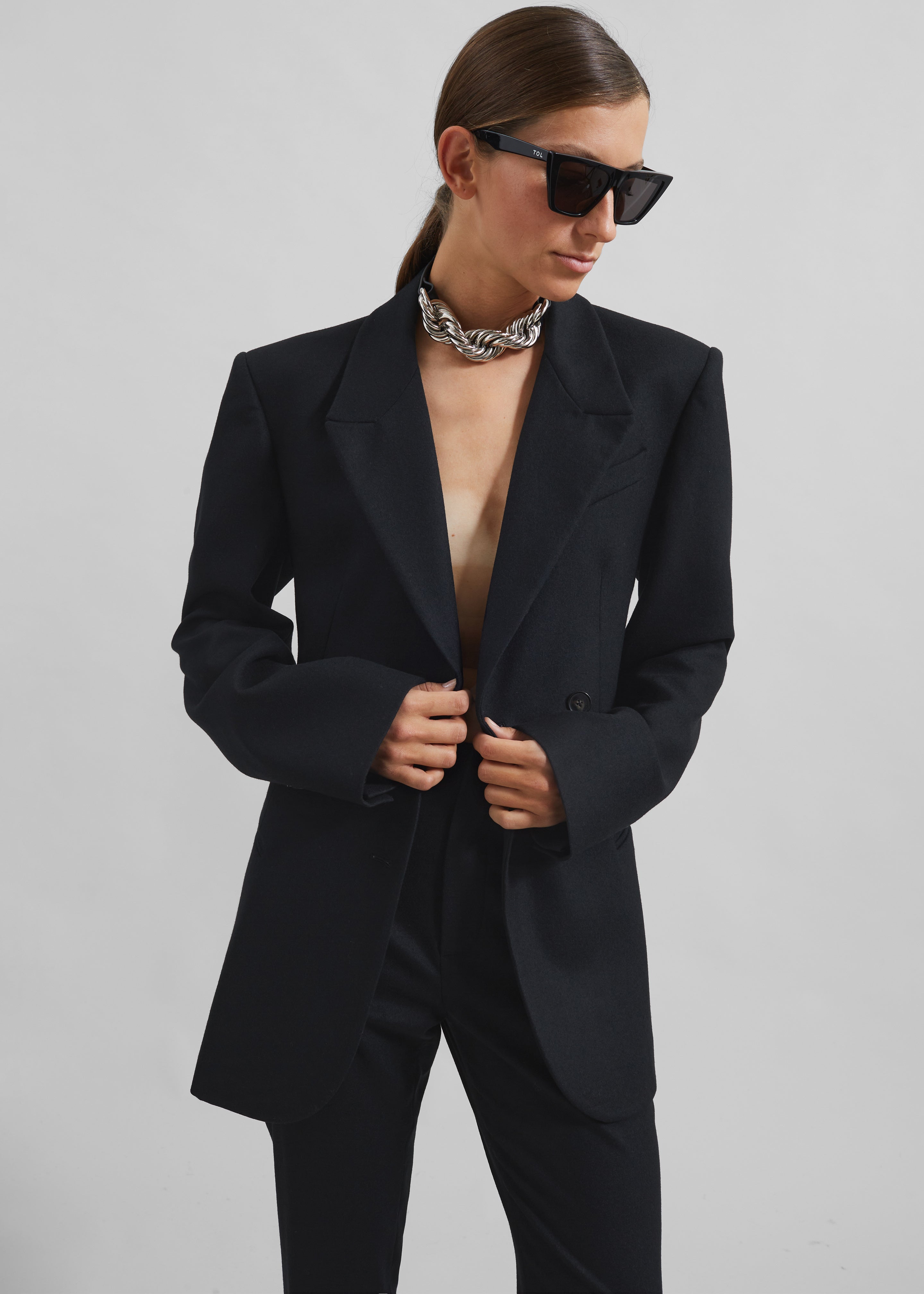 Morrison Crossover Blazer - Black - 1