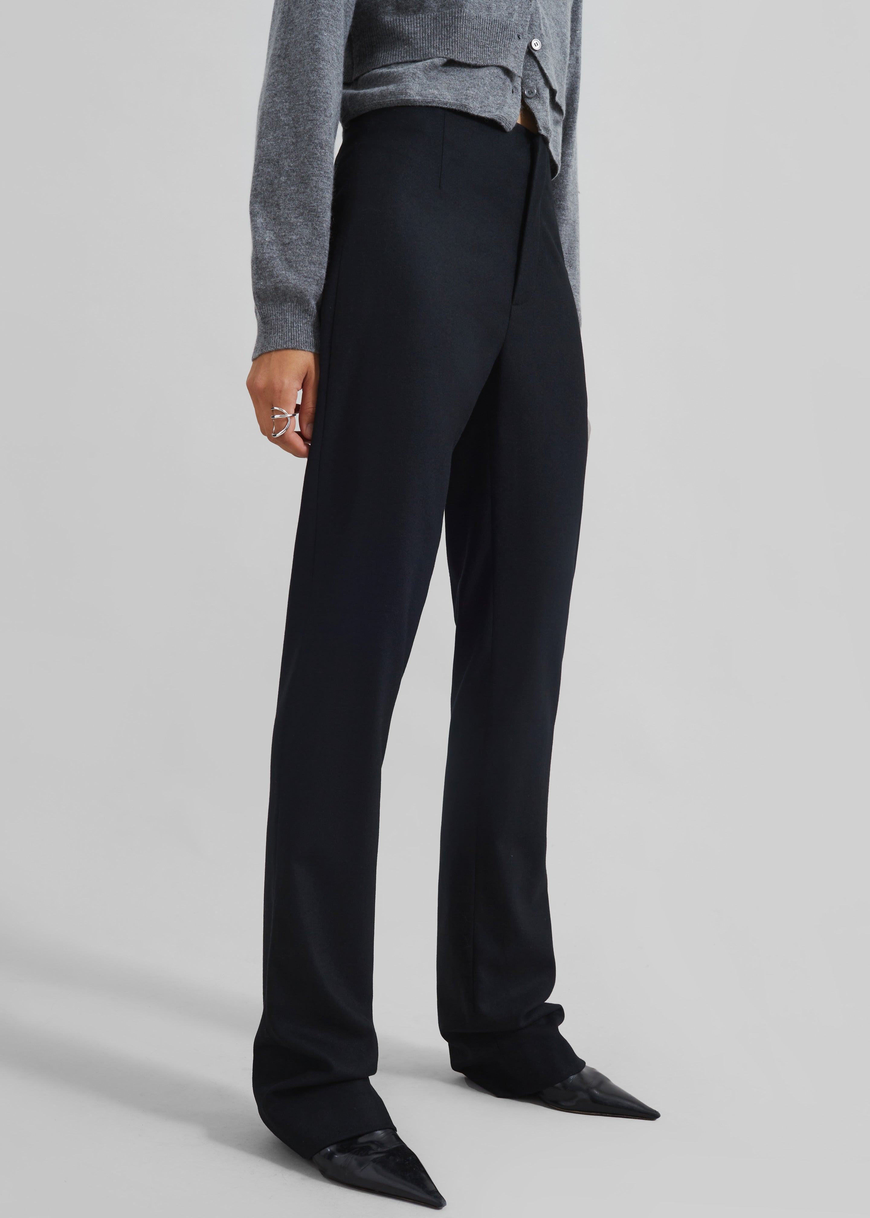 Morrison Long Trousers - Black - 10