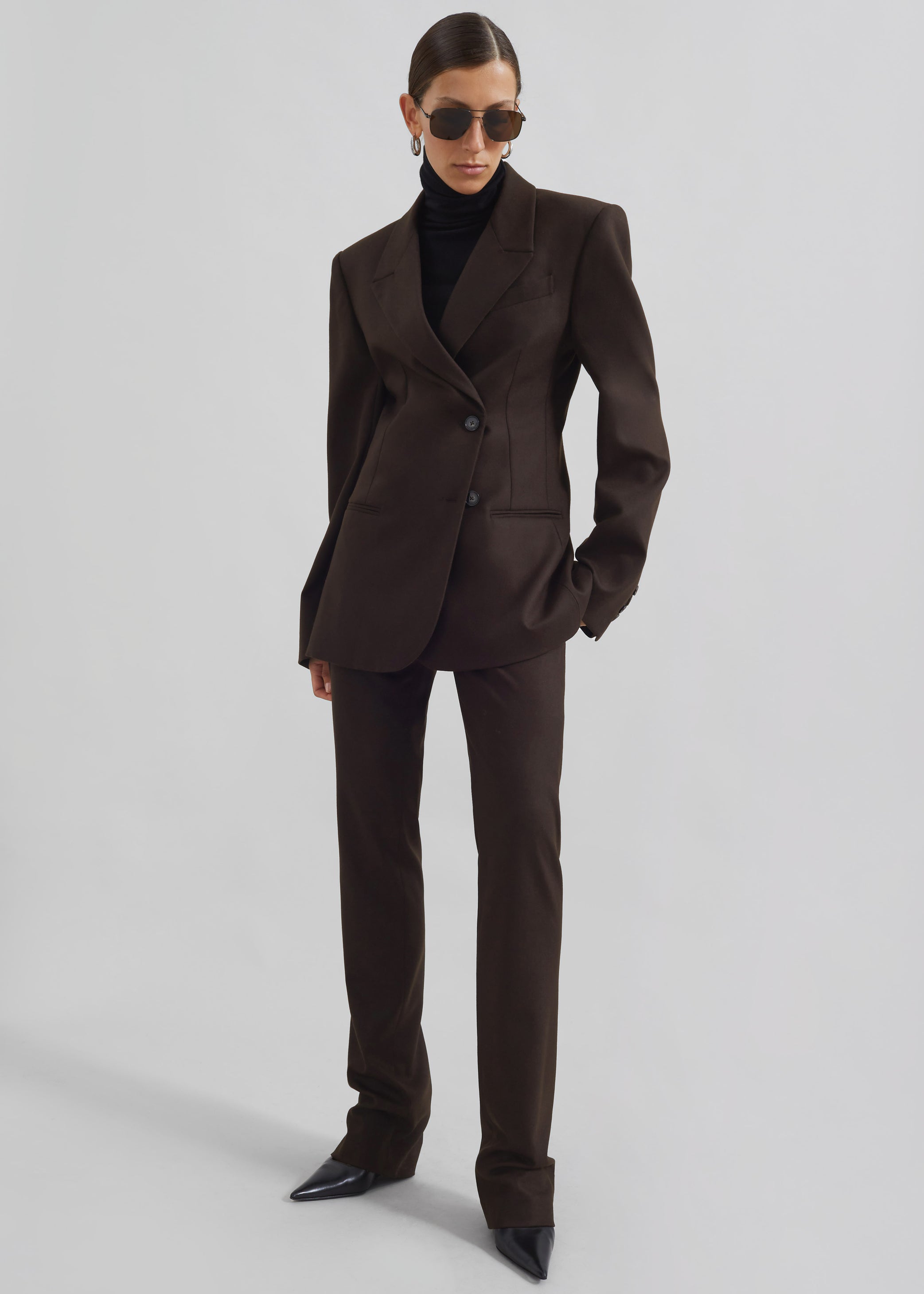Shop the look image for Morrison Long Trousers - Brown