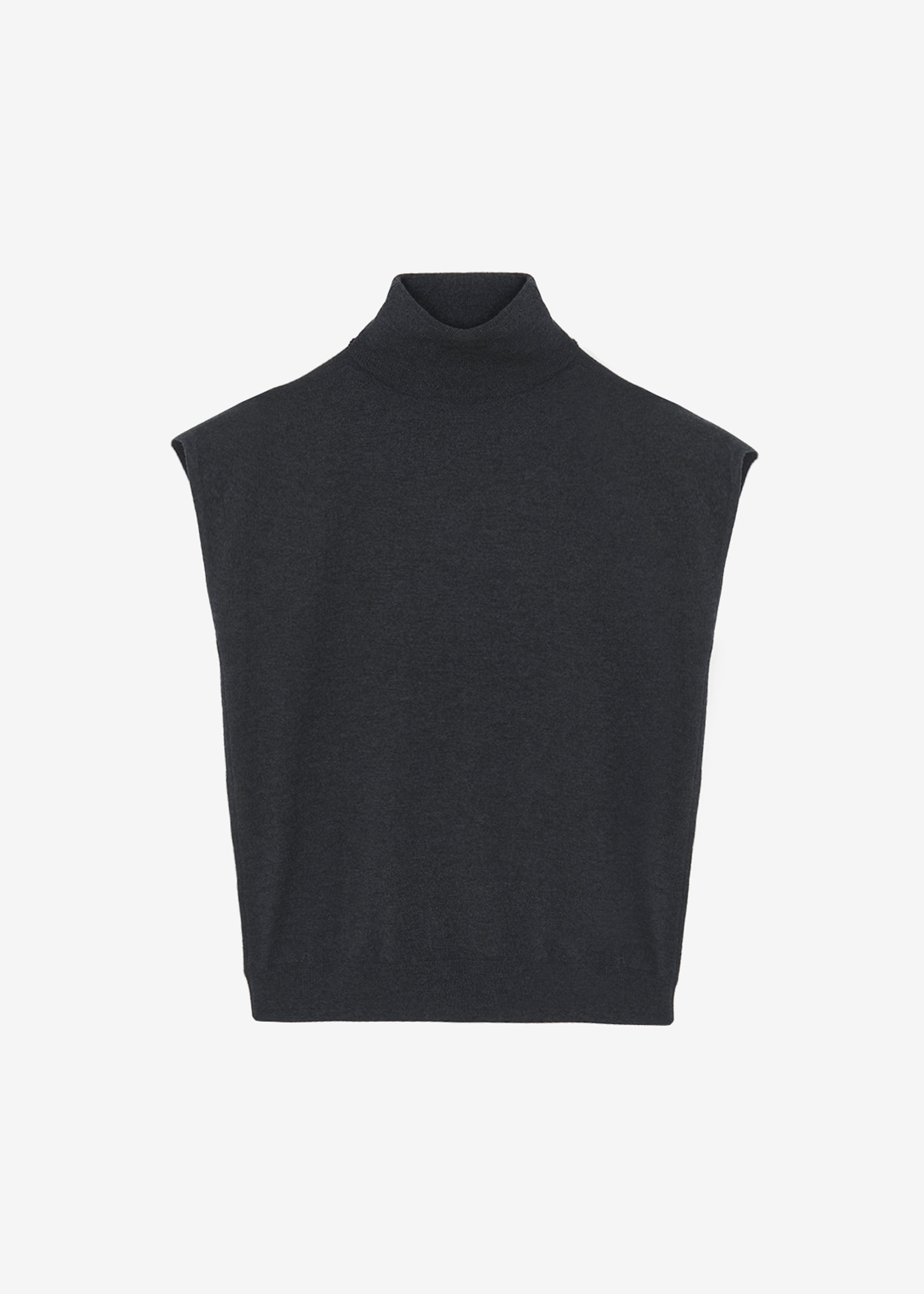 Nadia turtleneck wool sweater vest