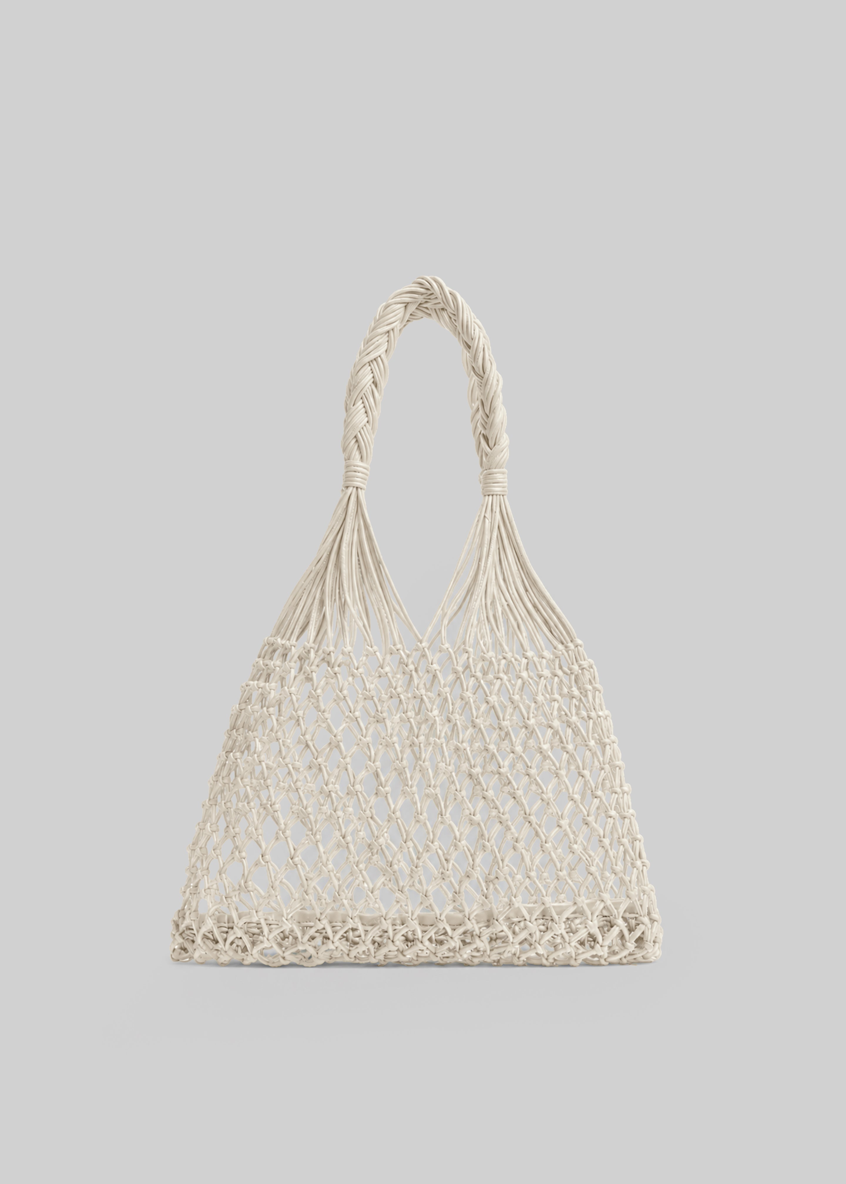 Naia Macrame Bag - Ecru - 6