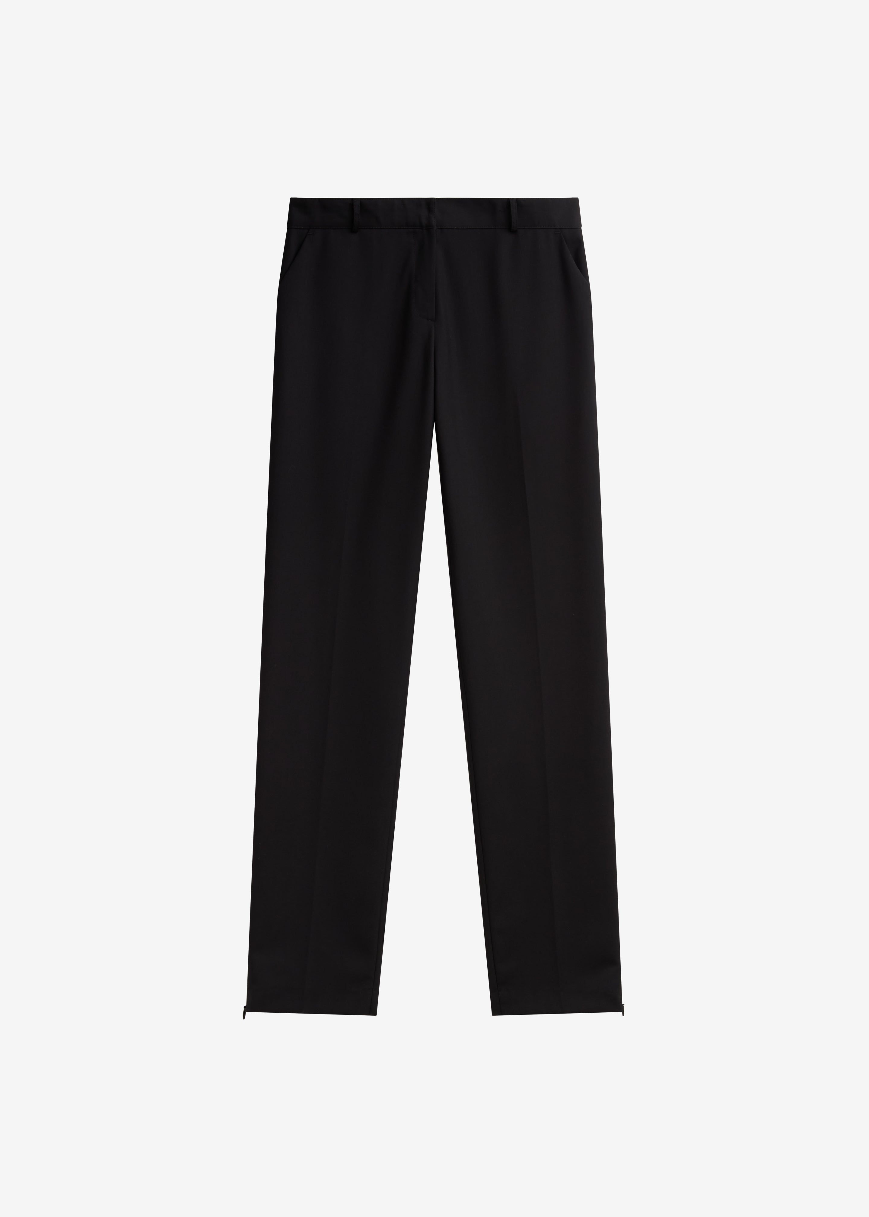 Nantes Straight Trousers - Black - 9
