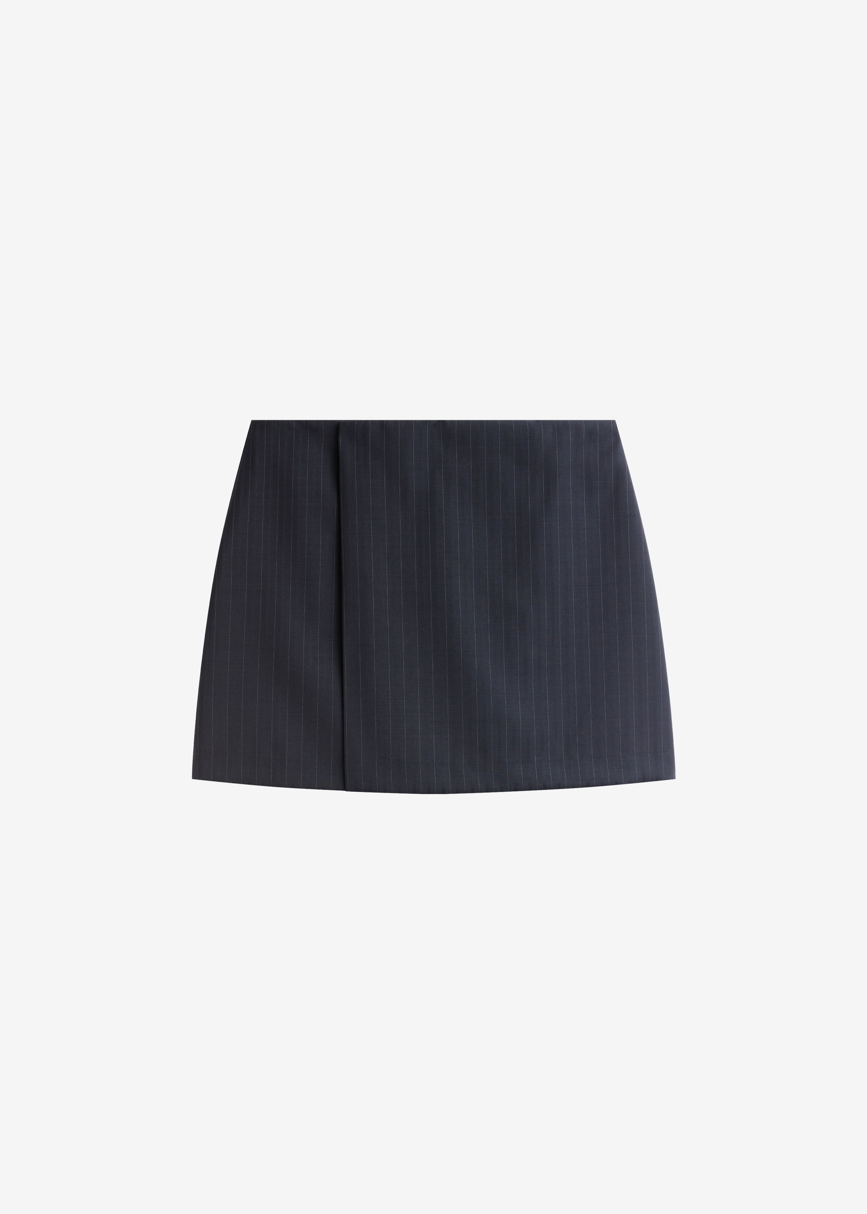 Narah Mini Skirt - Navy/White Pinstripe - 9