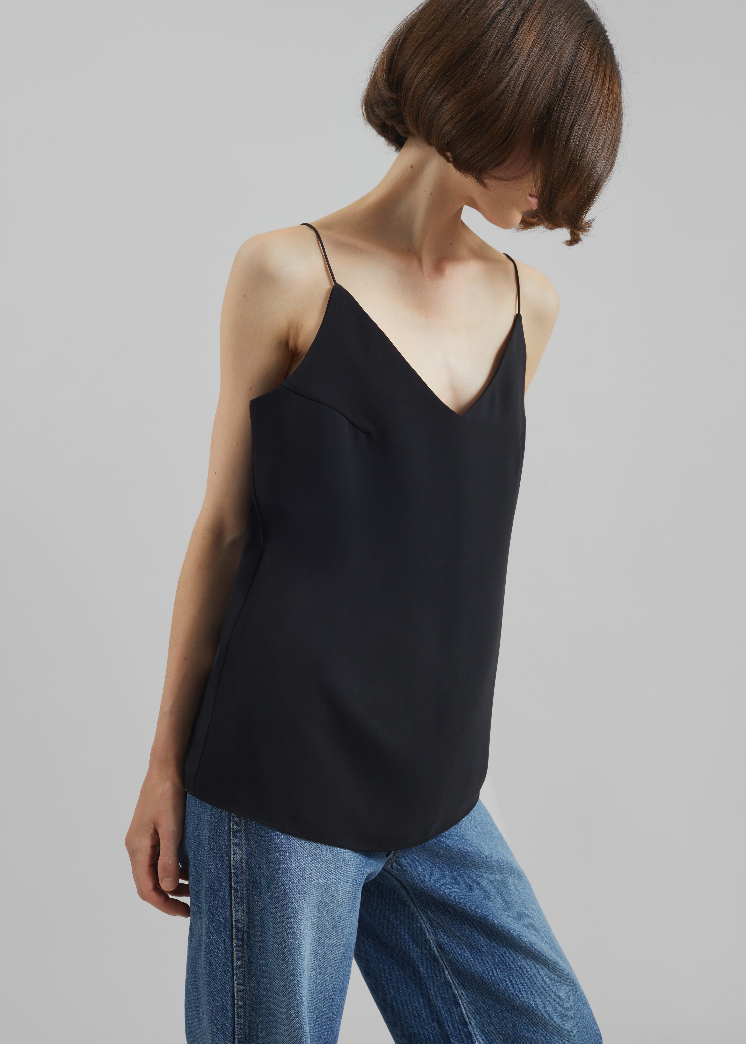 Narine Boxy Top - Black - 2