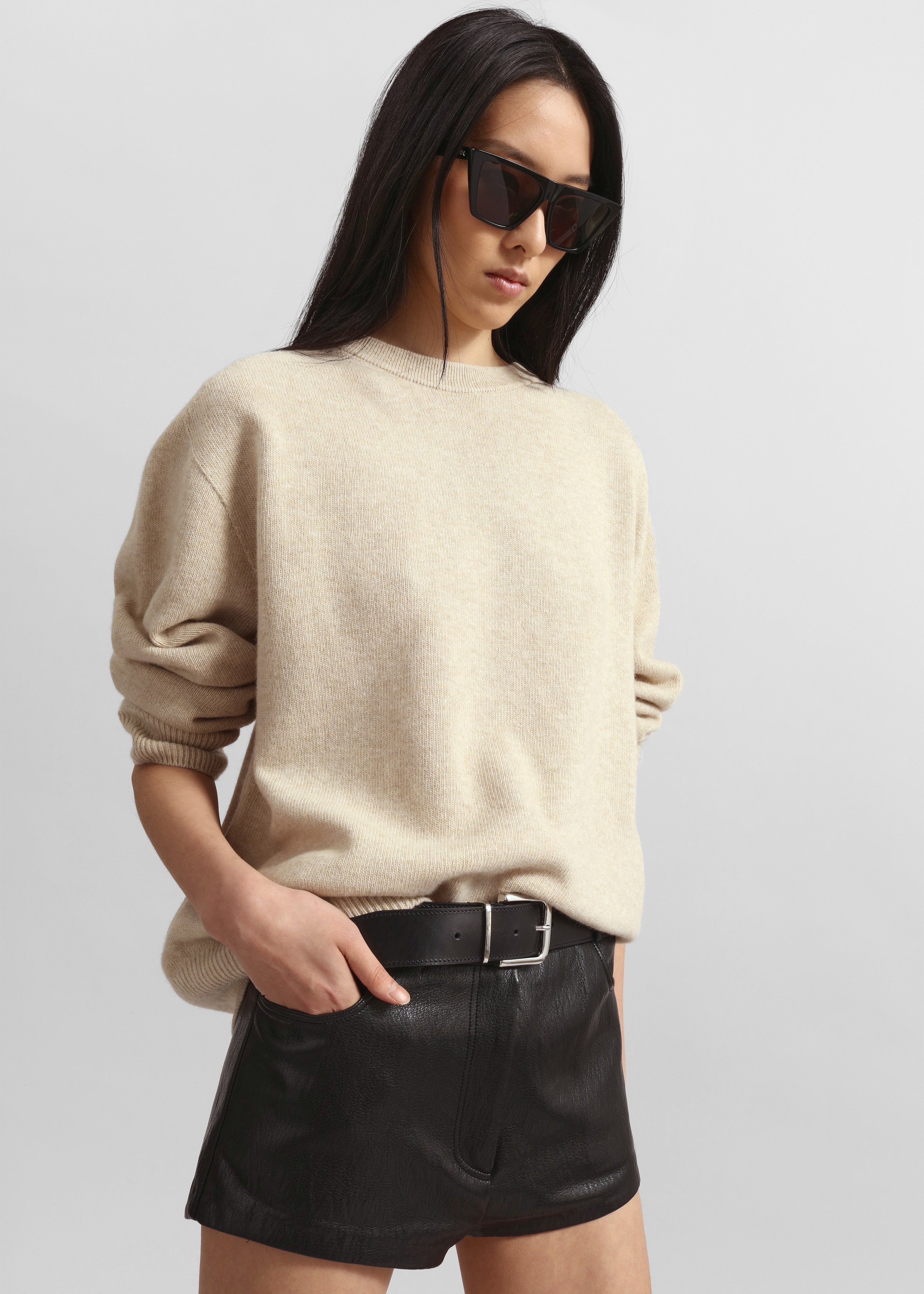 Nashik Wool Sweater - Cream - 1