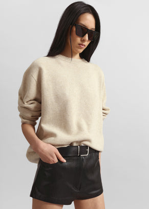 Nashik Wool Sweater - Cream