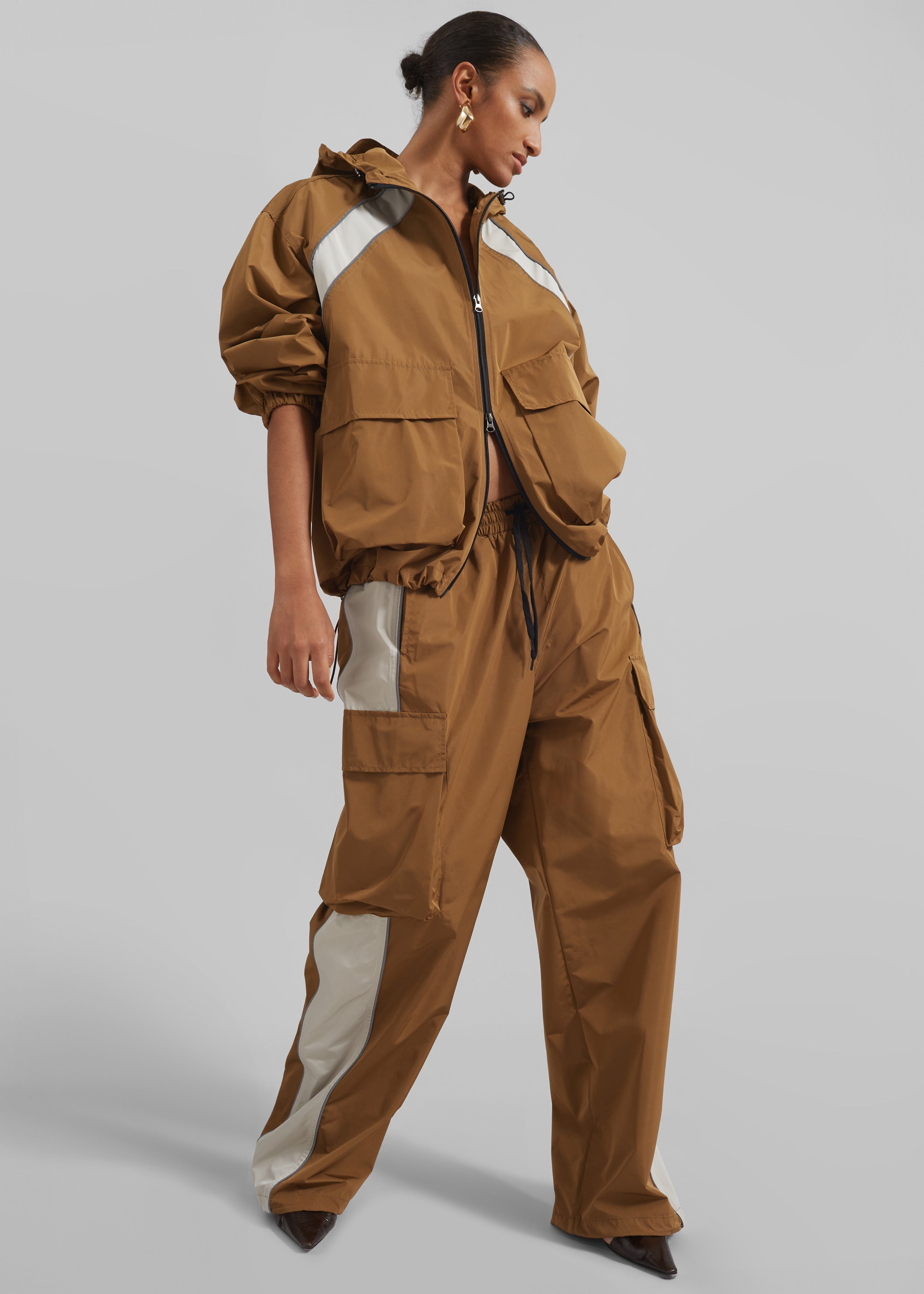 Navan Cargo Pants - Brown - 6