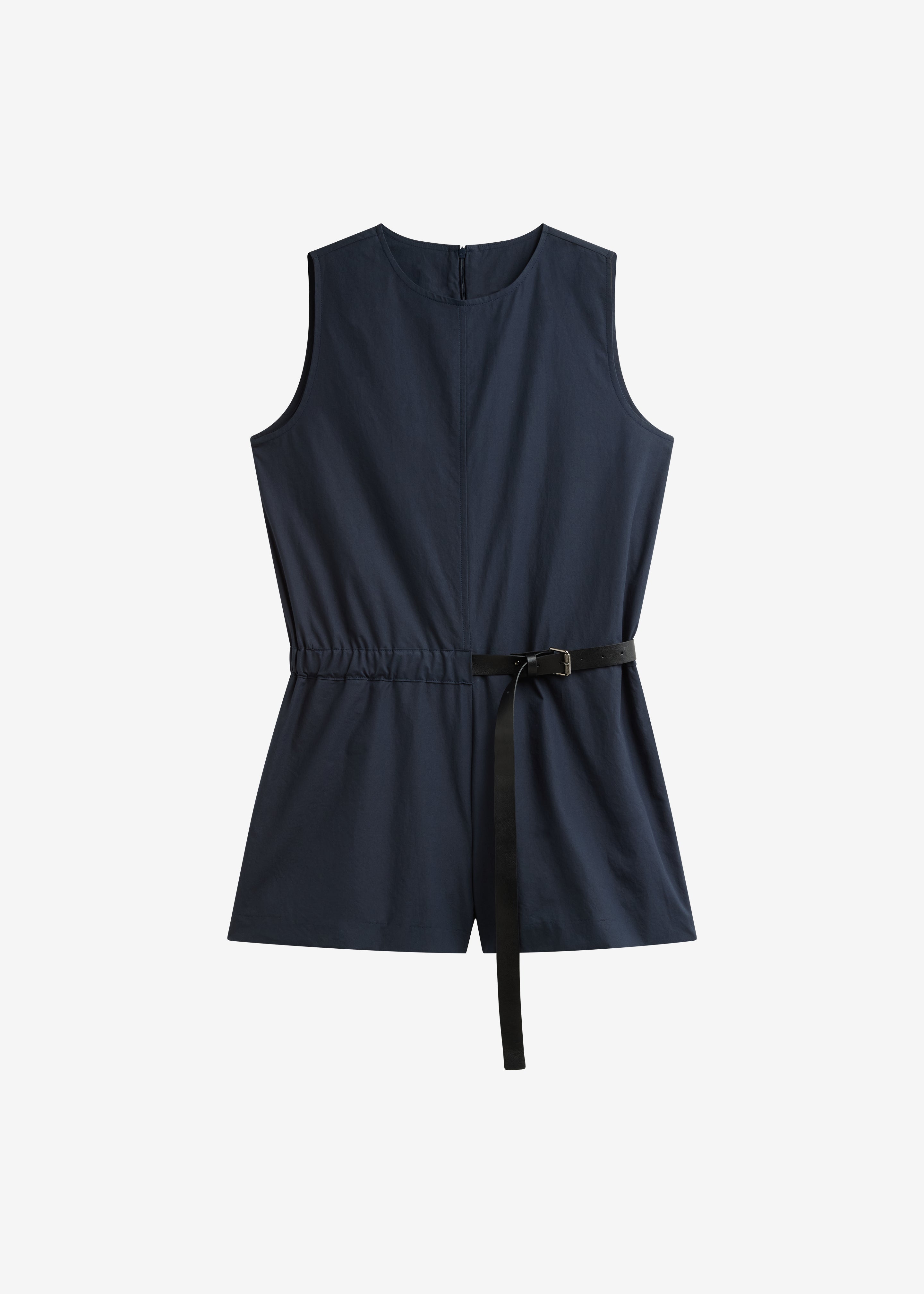 Naxos Belted Romper - Navy - 6