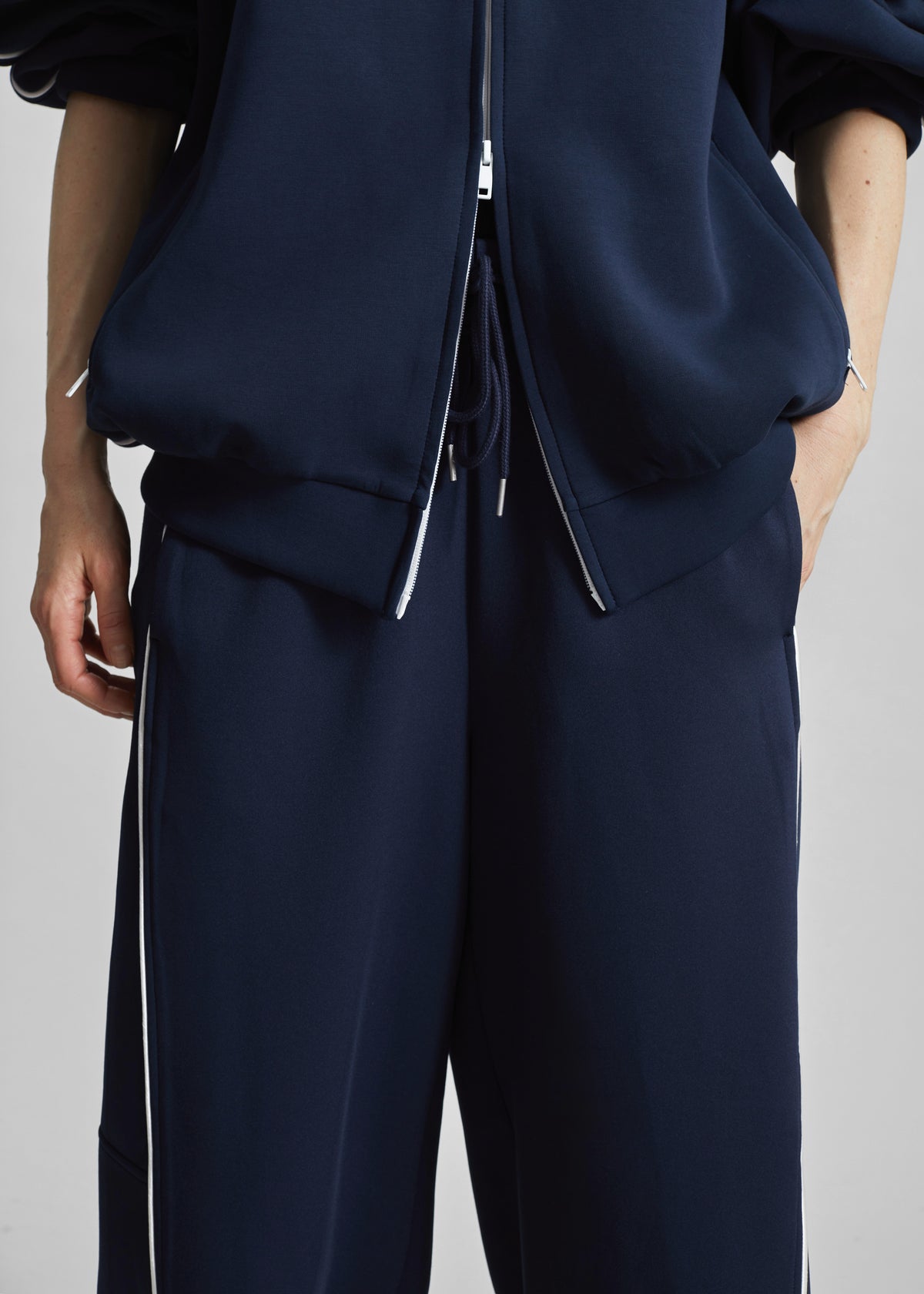 Nayen Zip-Up Jacket - Navy - 17