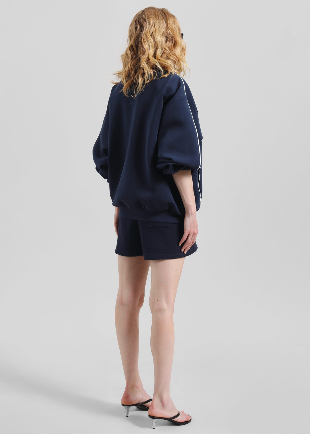 Nayen Zip-Up Jacket - Navy - 18