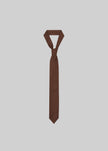 Nea Silk Tie - Brown