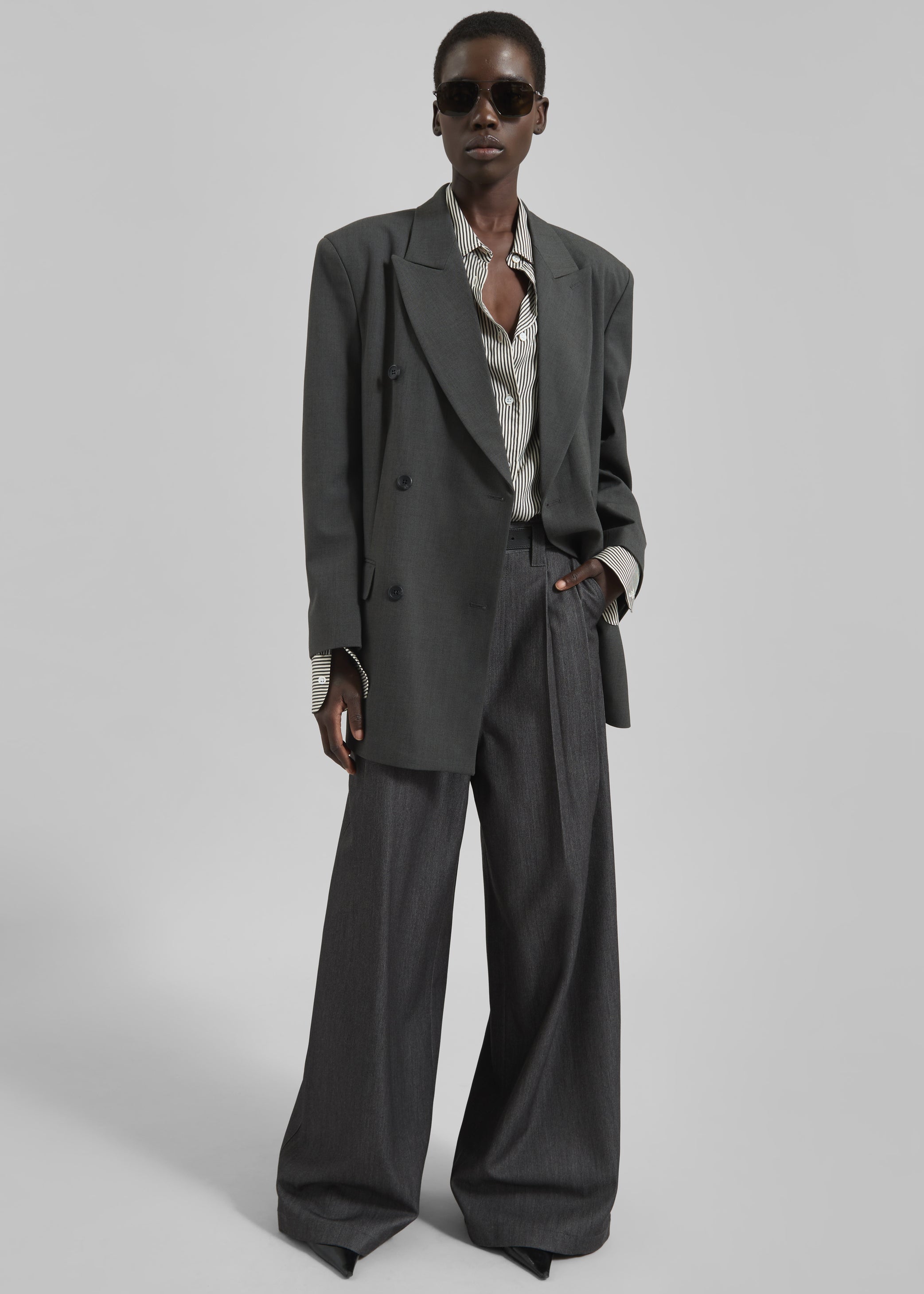 denim look dress pants Men's Linen-Look Denim Blue Suit Pants, 58 Regular, Modern Fit
