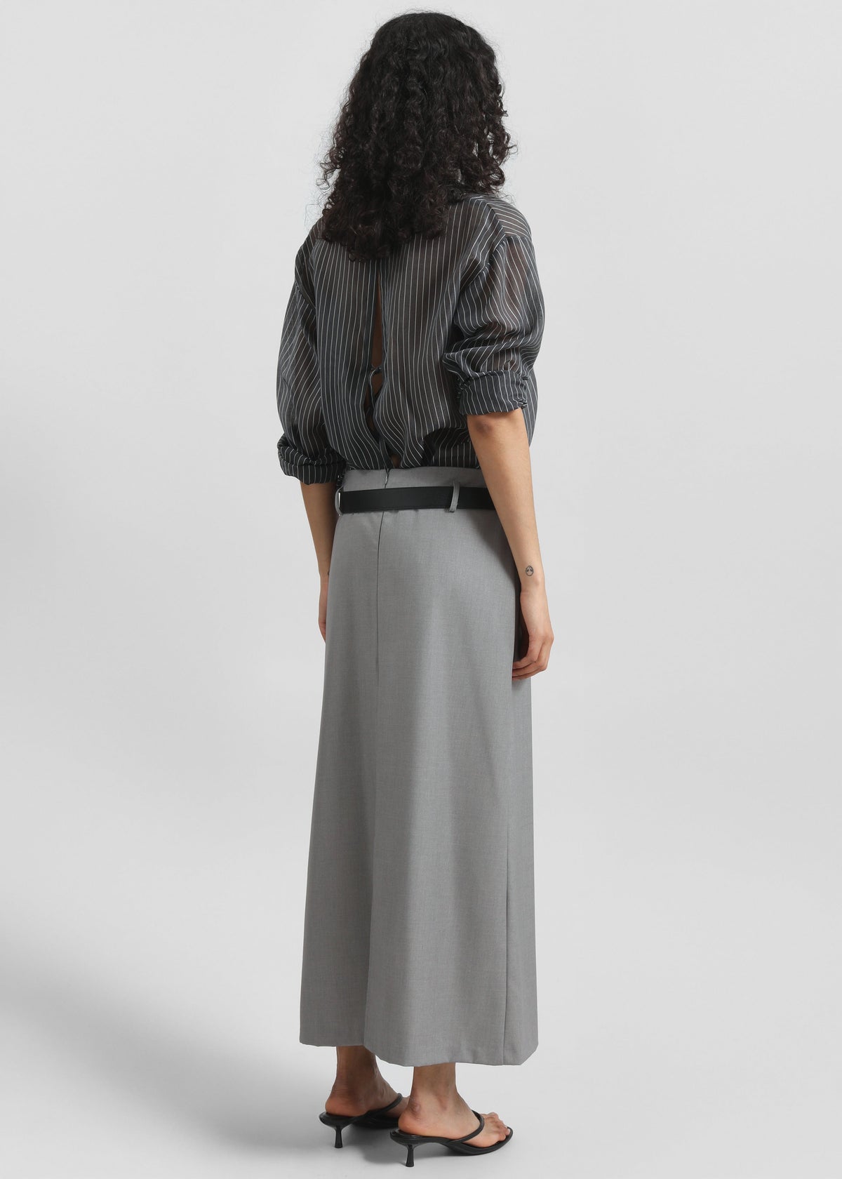 Neris Pencil Skirt - Grey - 7