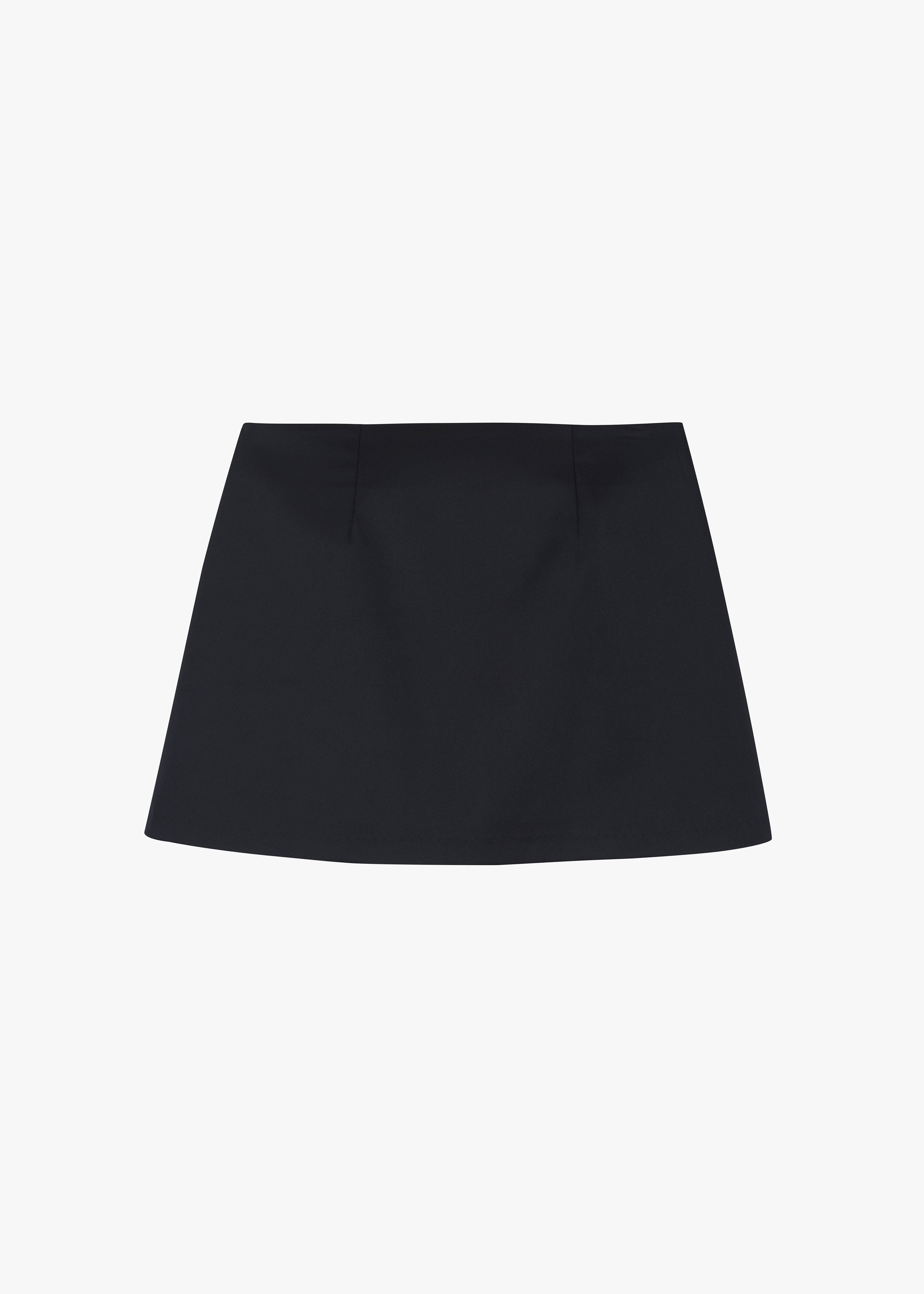 Nessa Mini Skirt - Black - 11