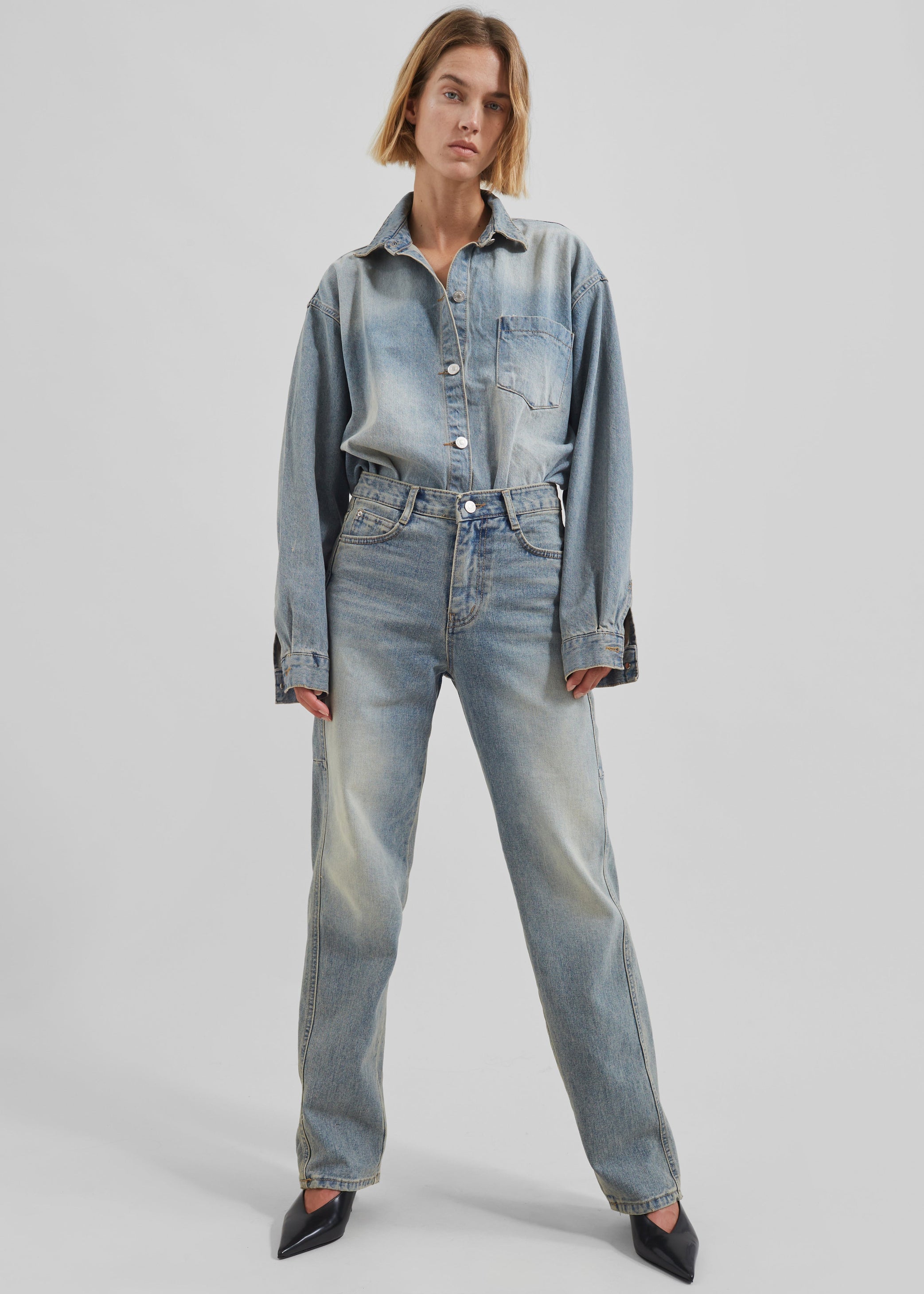 Shop the look image for Nevada Jeans - Light Wash