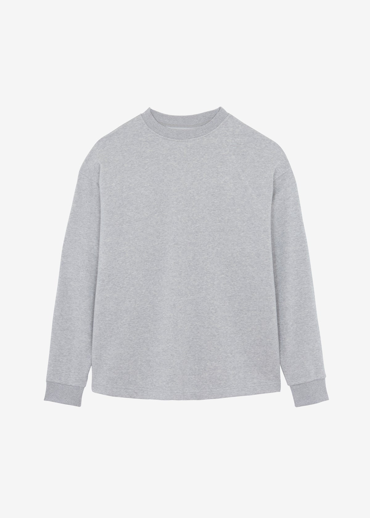 Newton Long Sleeves Sweat Tee - Grey - 10