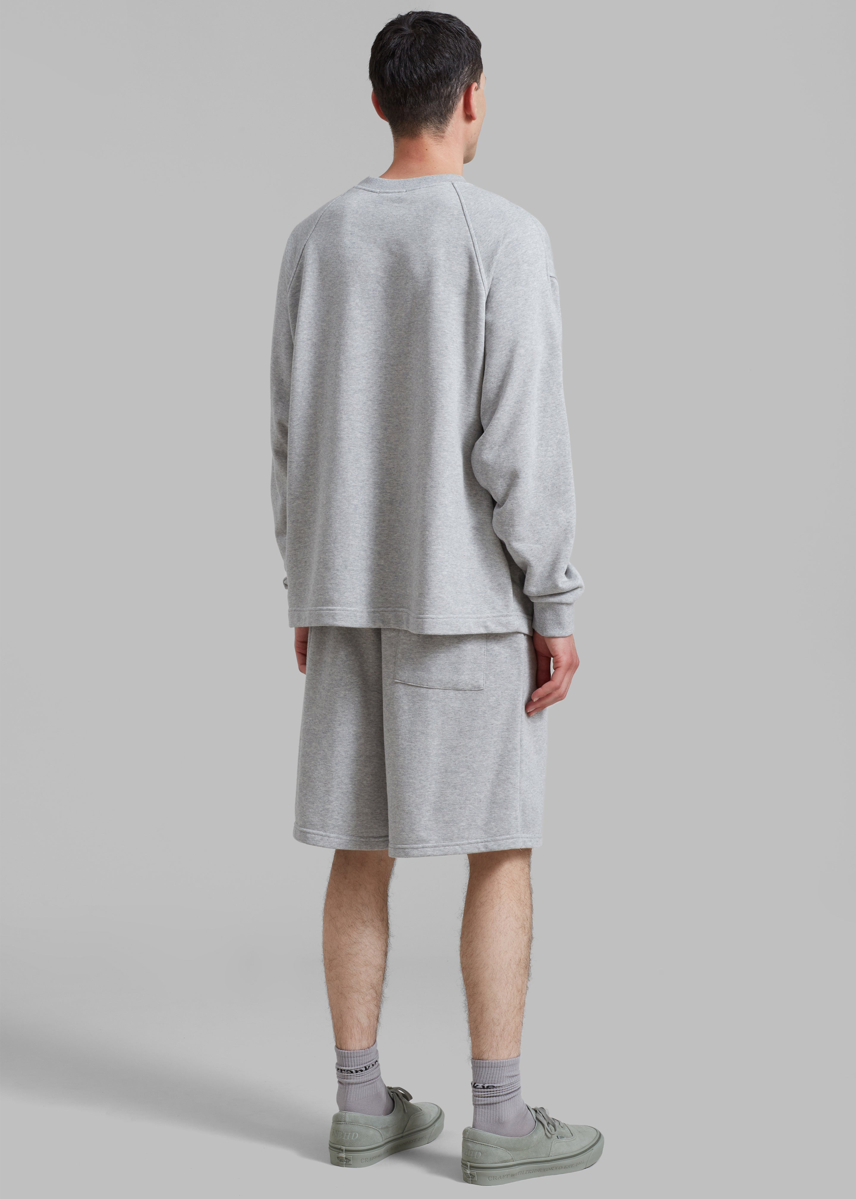 Newton Long Sleeves Sweat Tee - Grey - 9