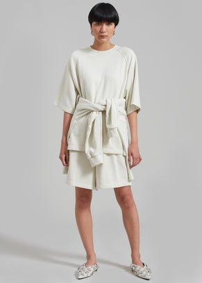 Newton Sweat Tee - Beige