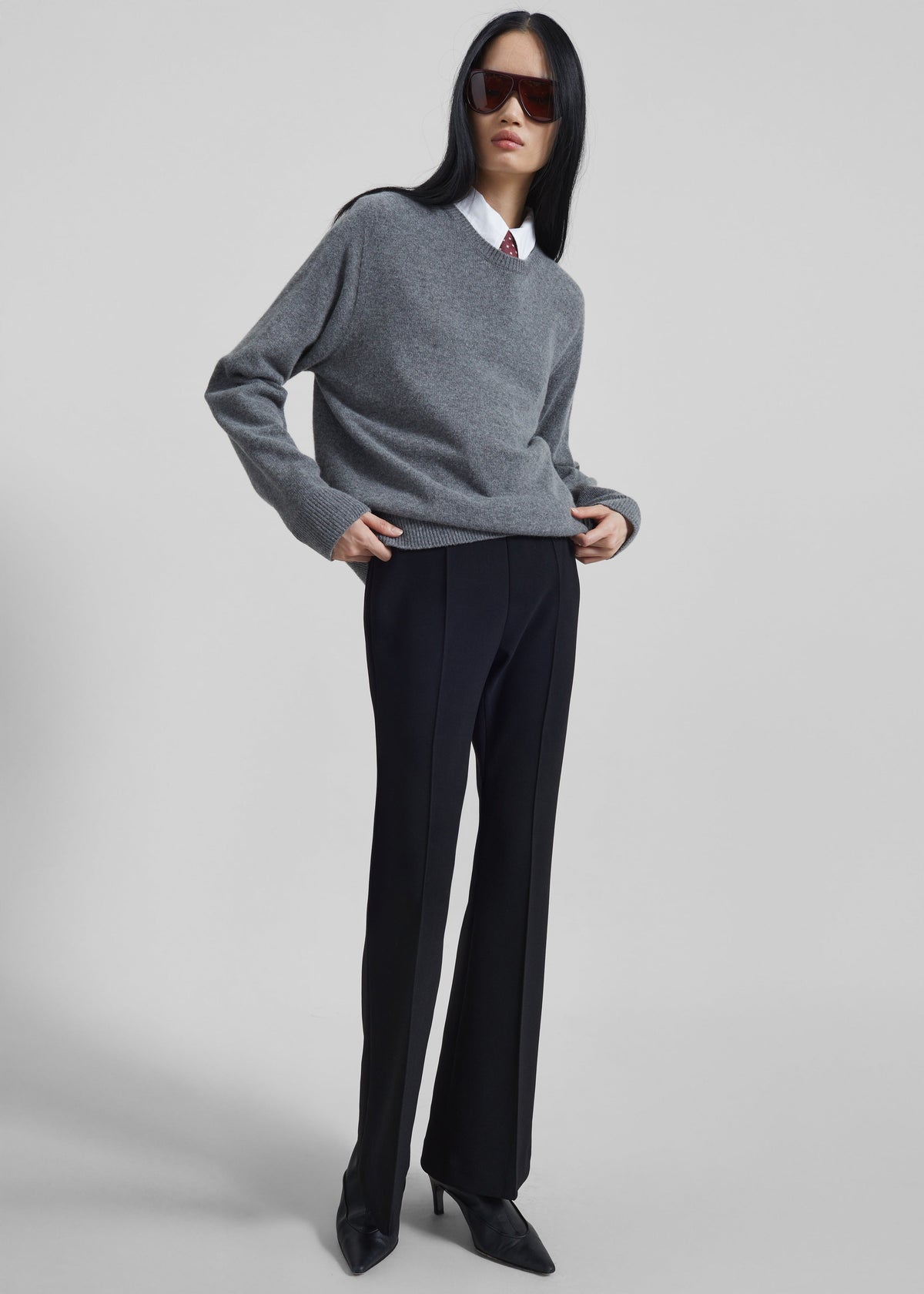 Nibelle Bootcut Pants - Black - 6