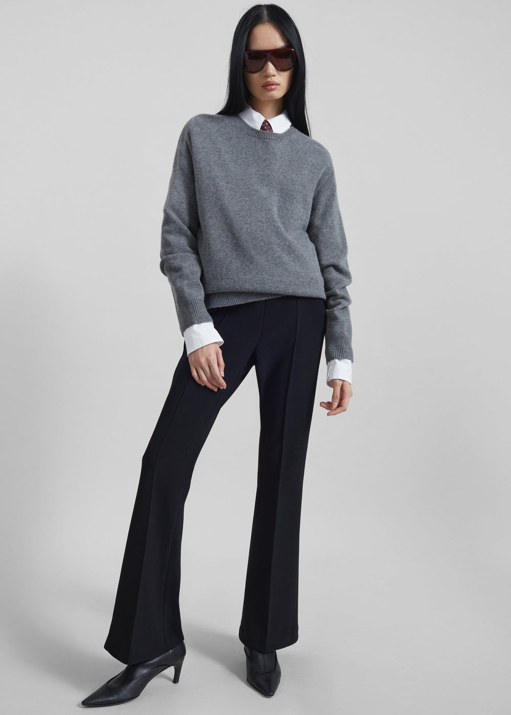 Nibelle Bootcut Pants - Black