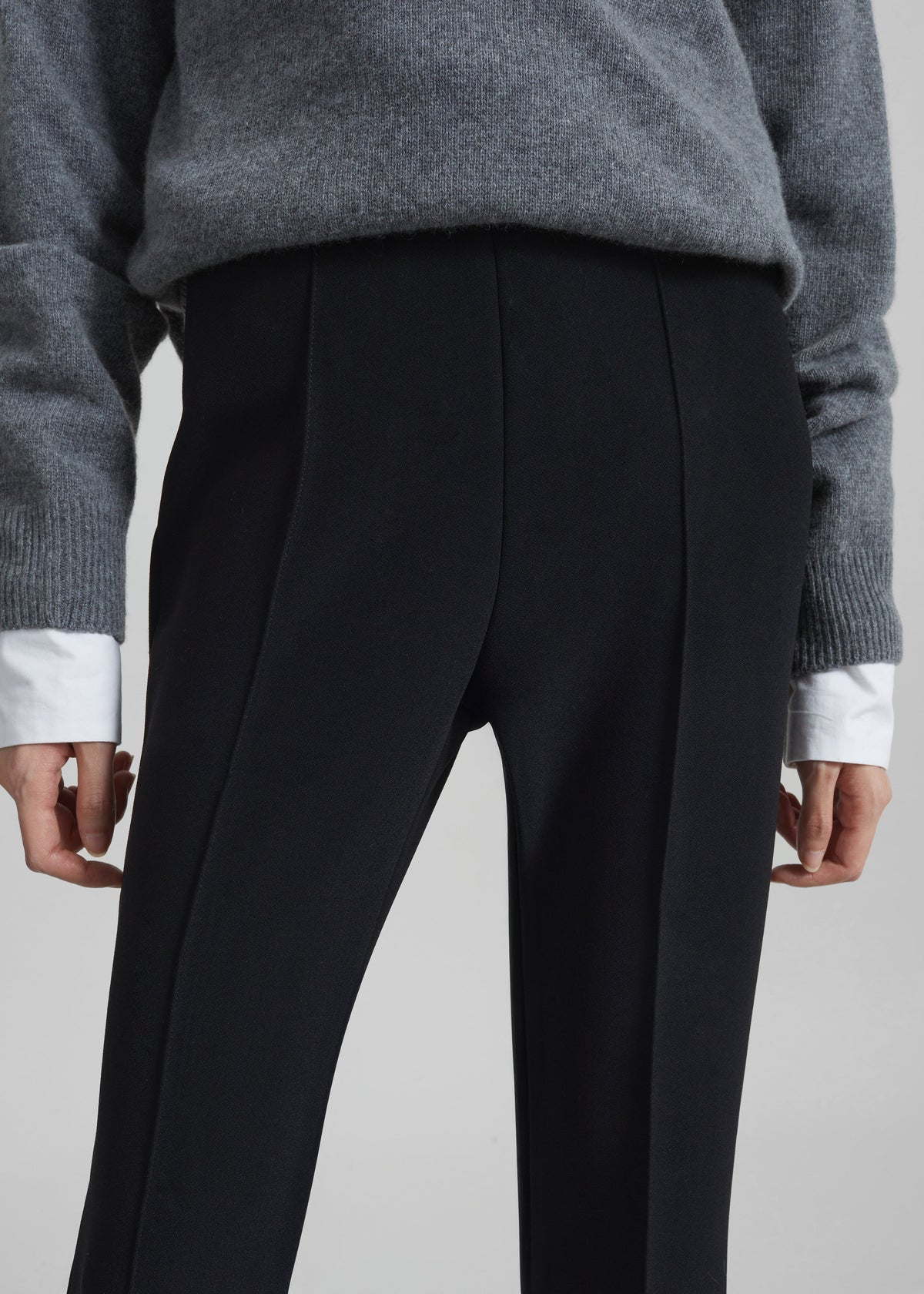 Nibelle Bootcut Pants - Black - 5