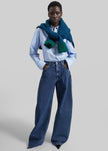 Nick Barrel Leg Jeans - Medium Wash