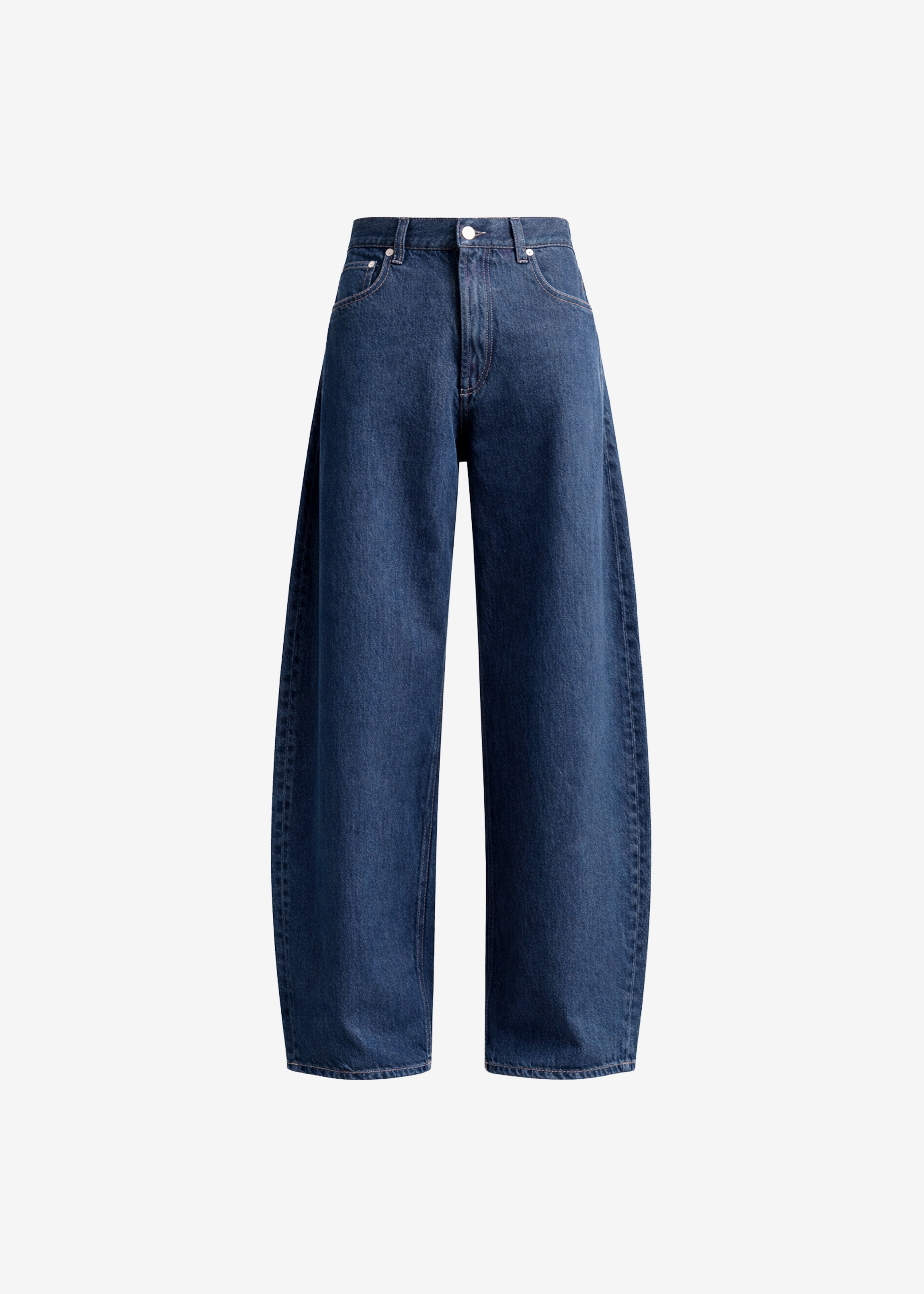 Nick Barrel Leg Jeans - Medium Wash - 9