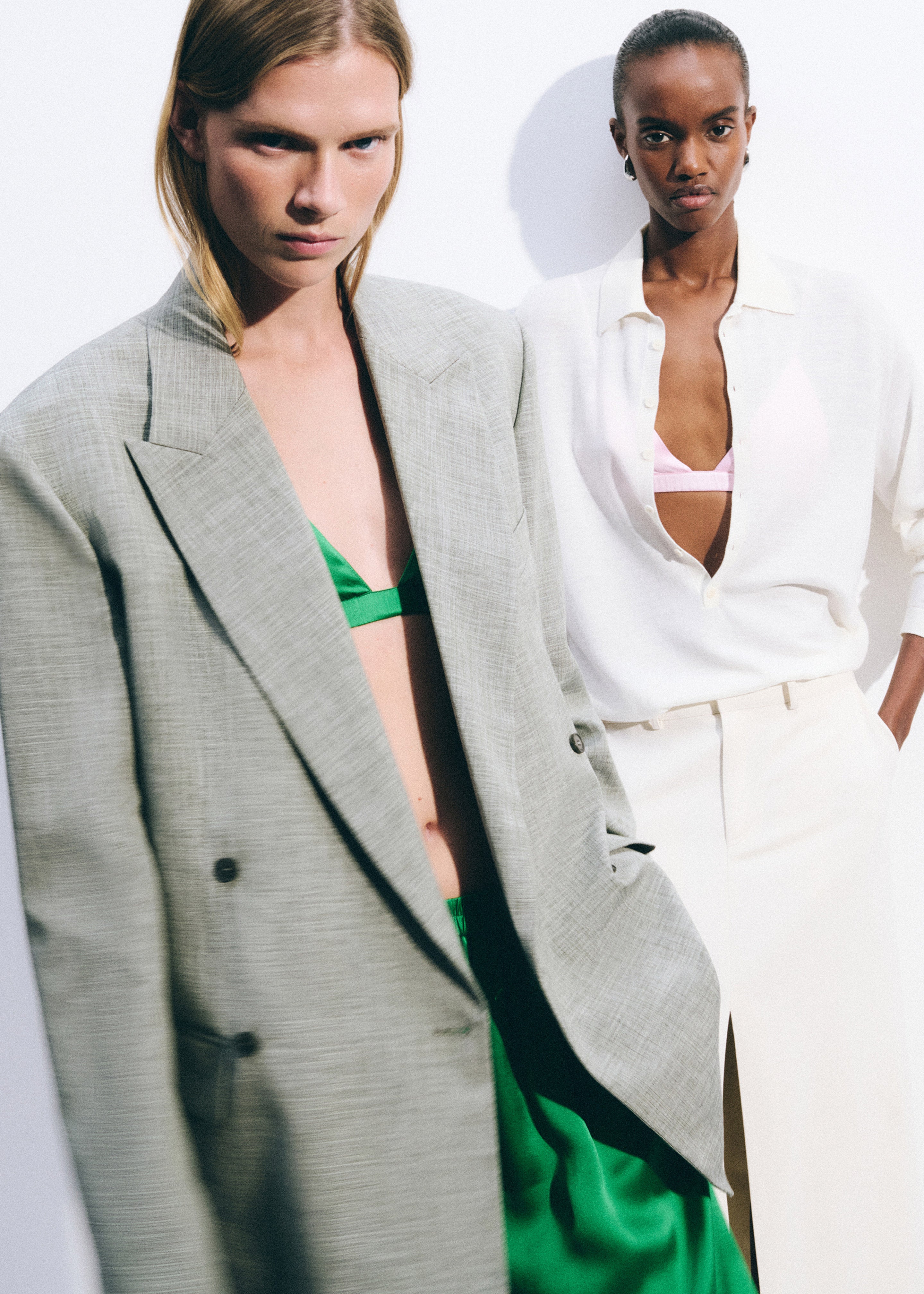 Nina Silk Bralette - Kelly Green - 4