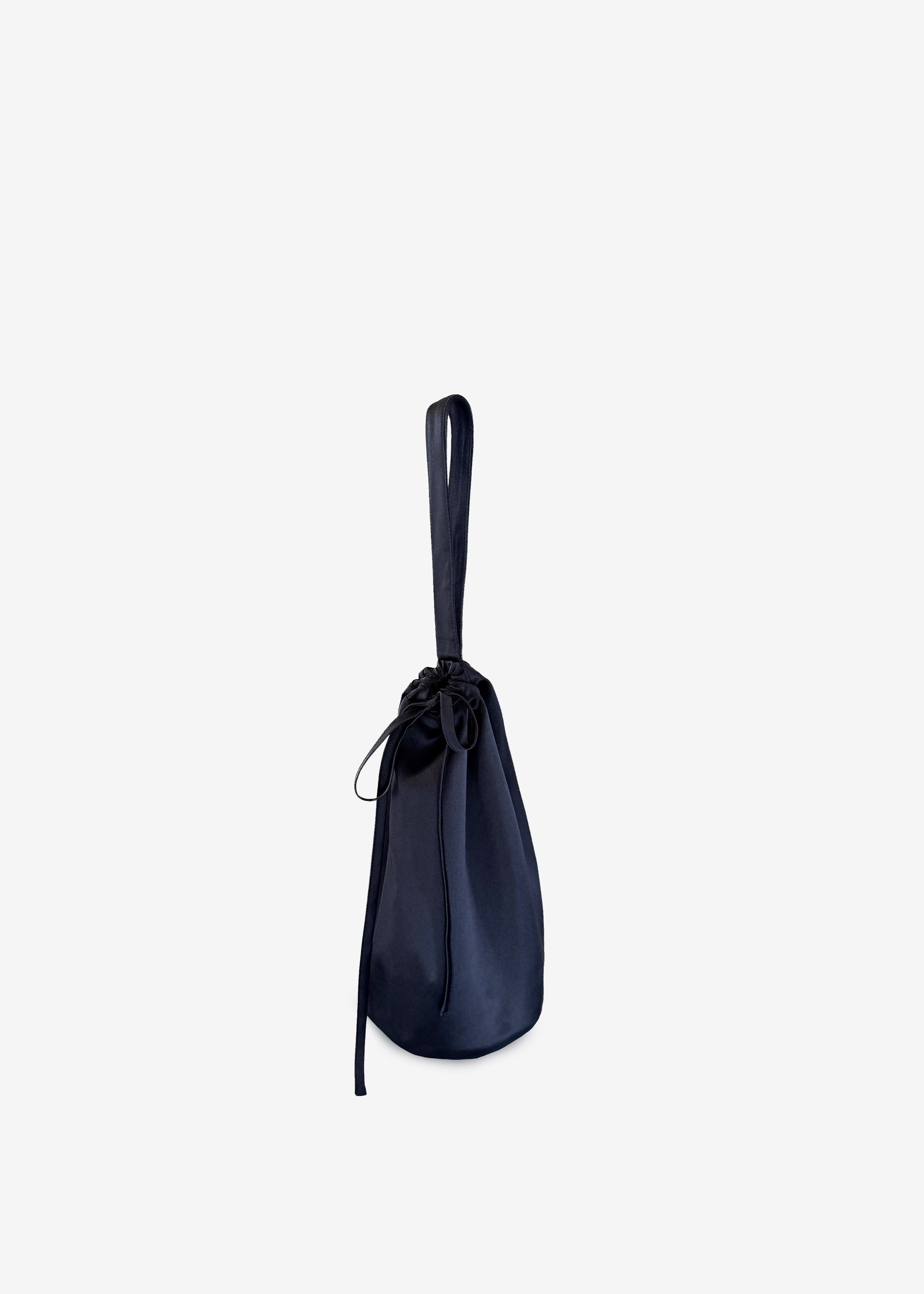 Nina Silk Bralette - Navy - 7