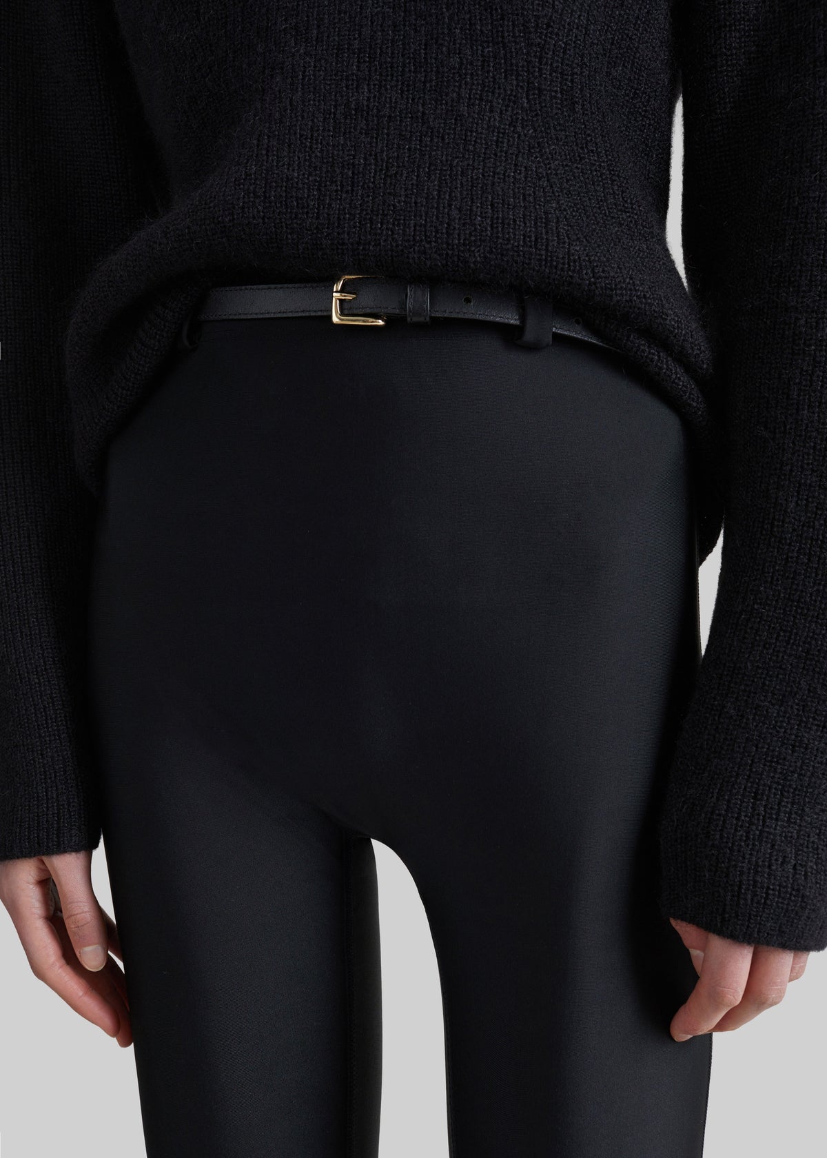 Collant Ninetta in jersey - Nero