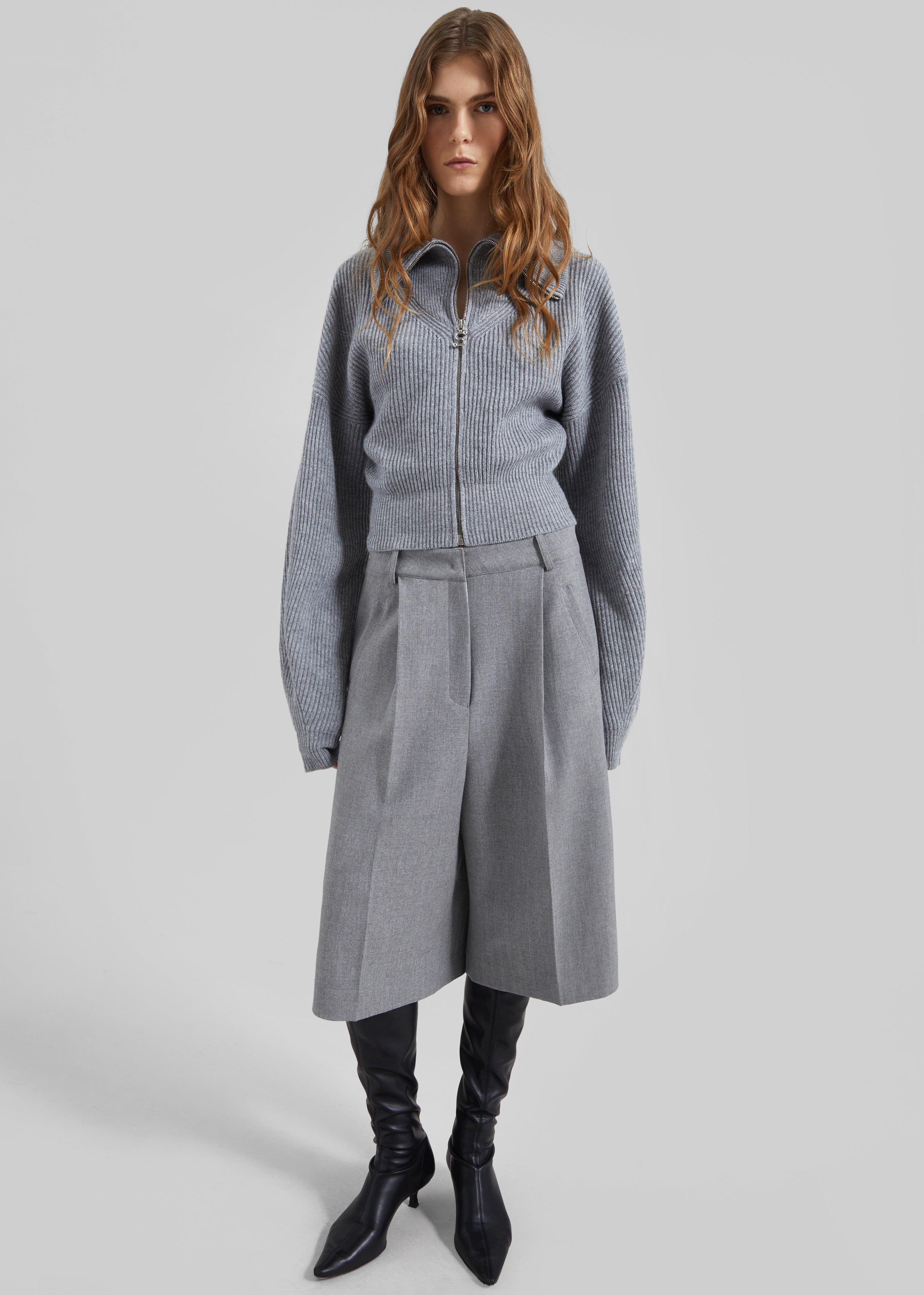 Ninove Bermuda Shorts - Grey - 1