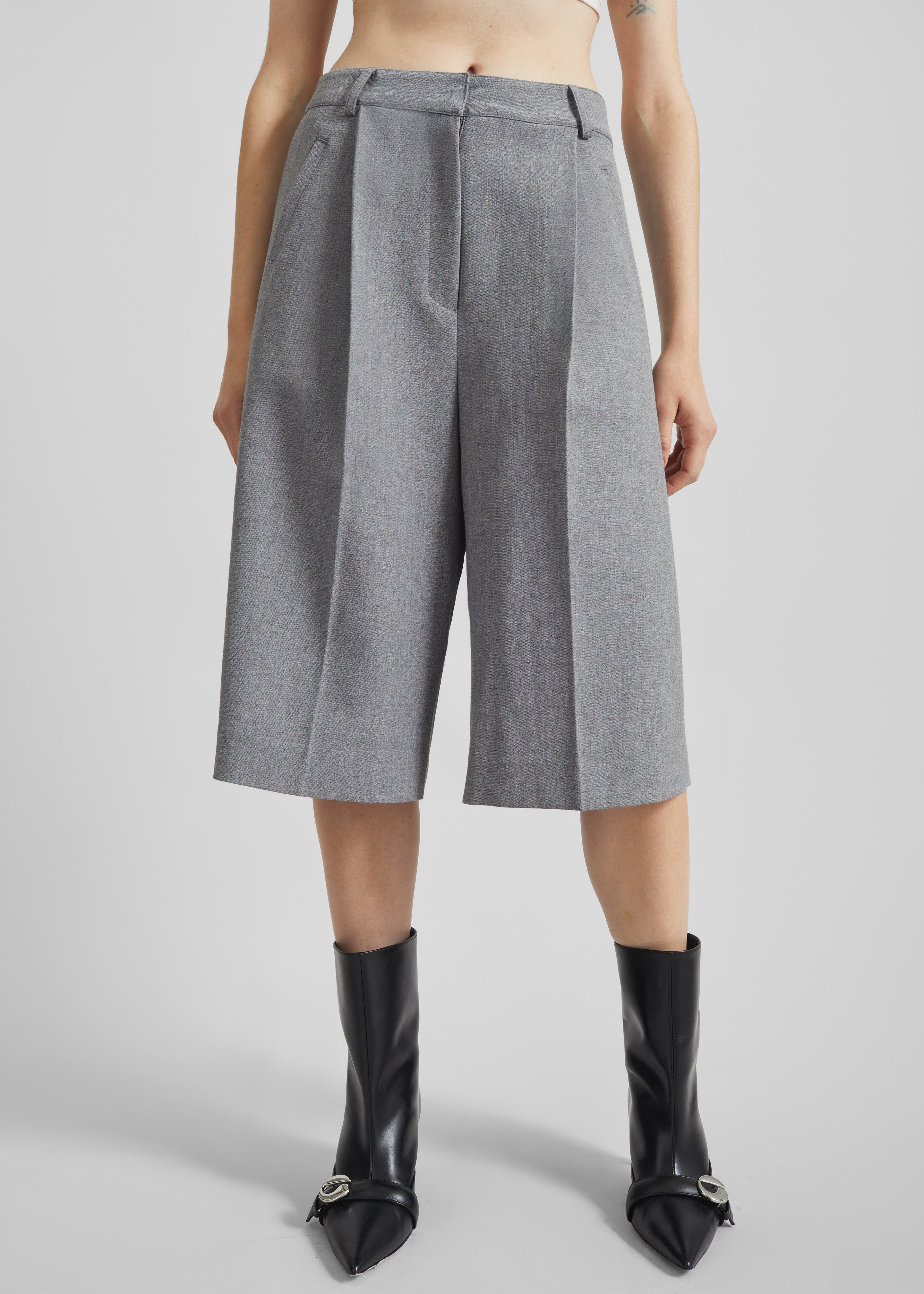 Ninove Bermuda Shorts - Grey - 2
