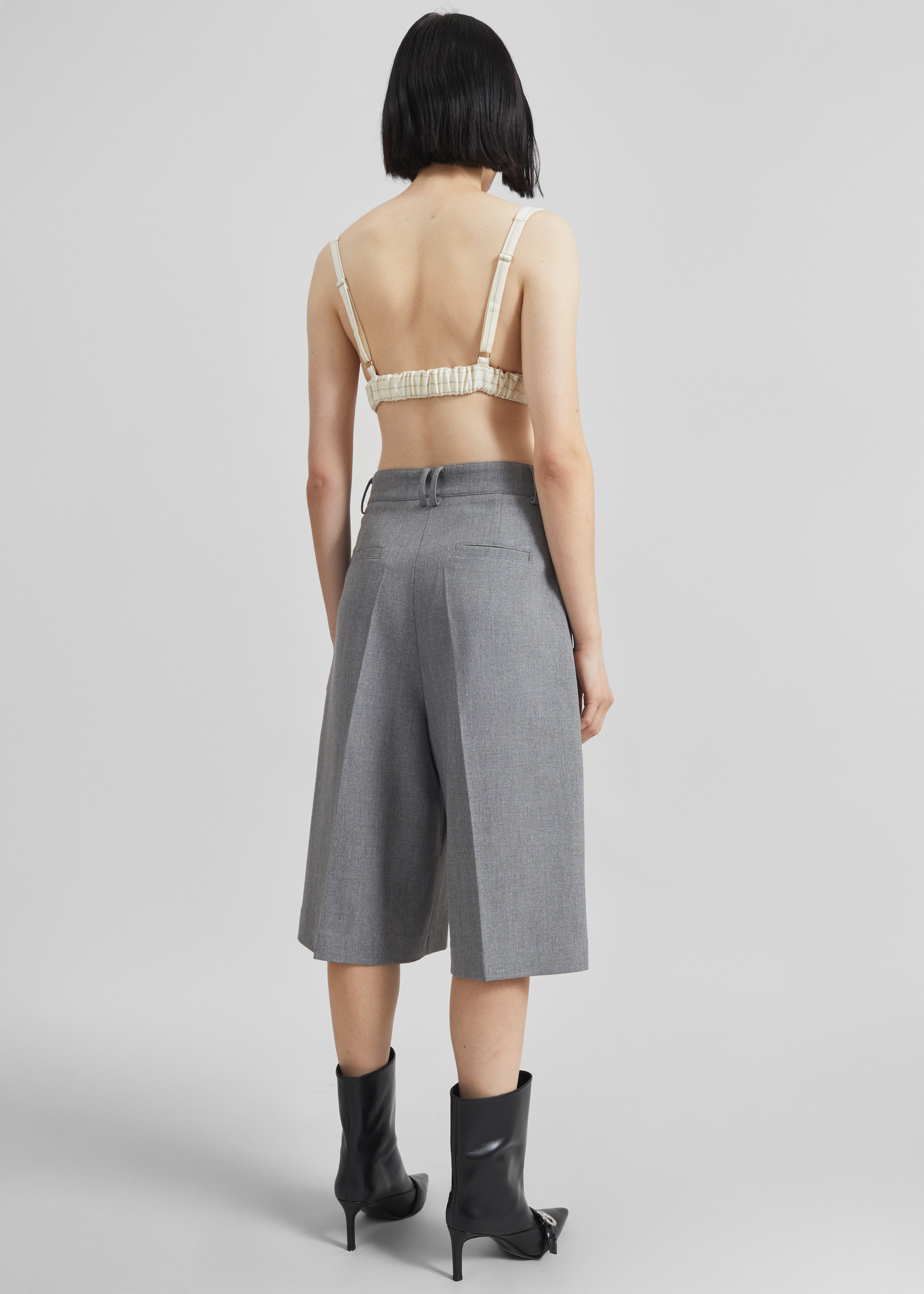 Ninove Bermuda Shorts - Grey - 8