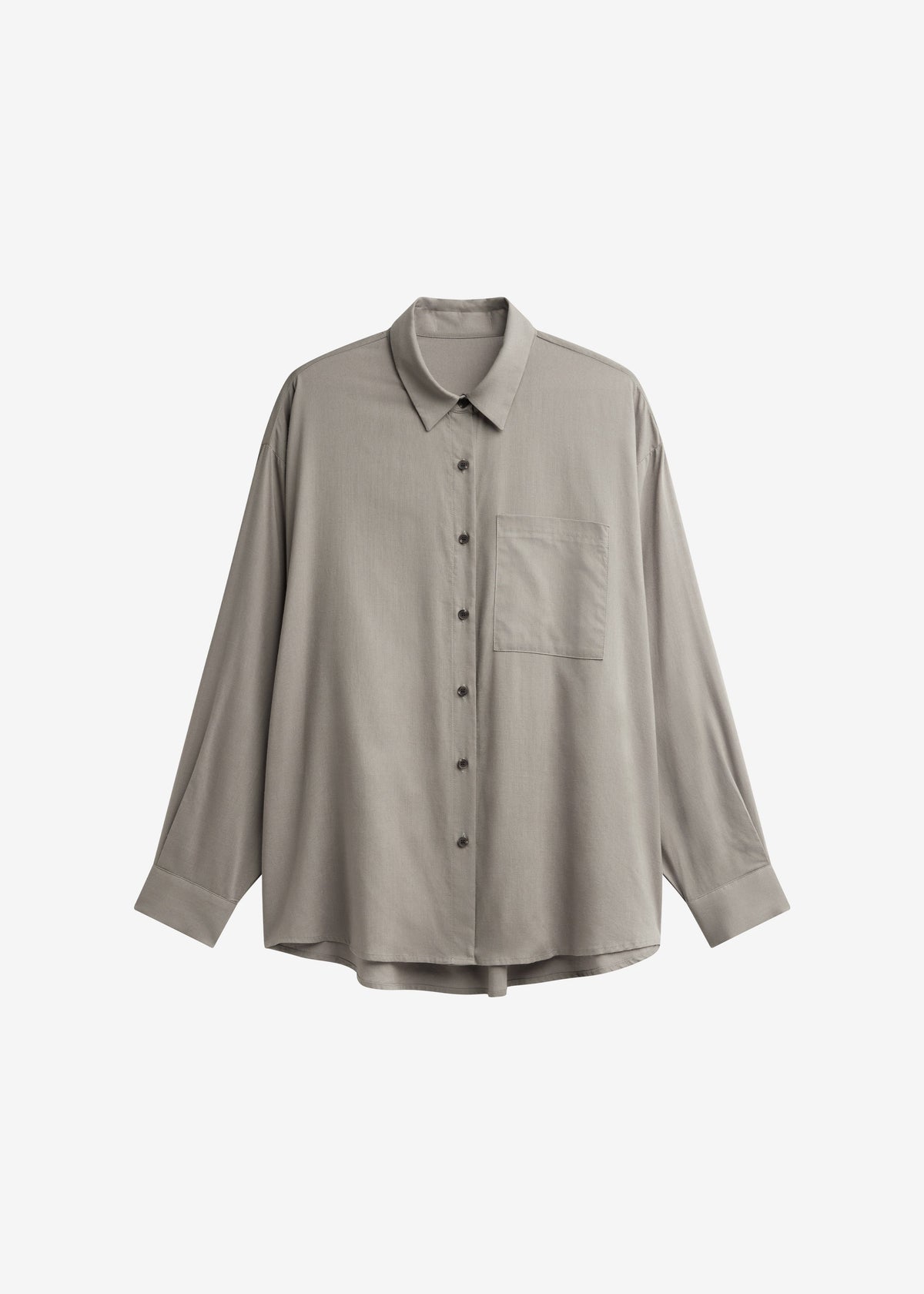 Noja Fluid Shirt - Pale Olive - 8