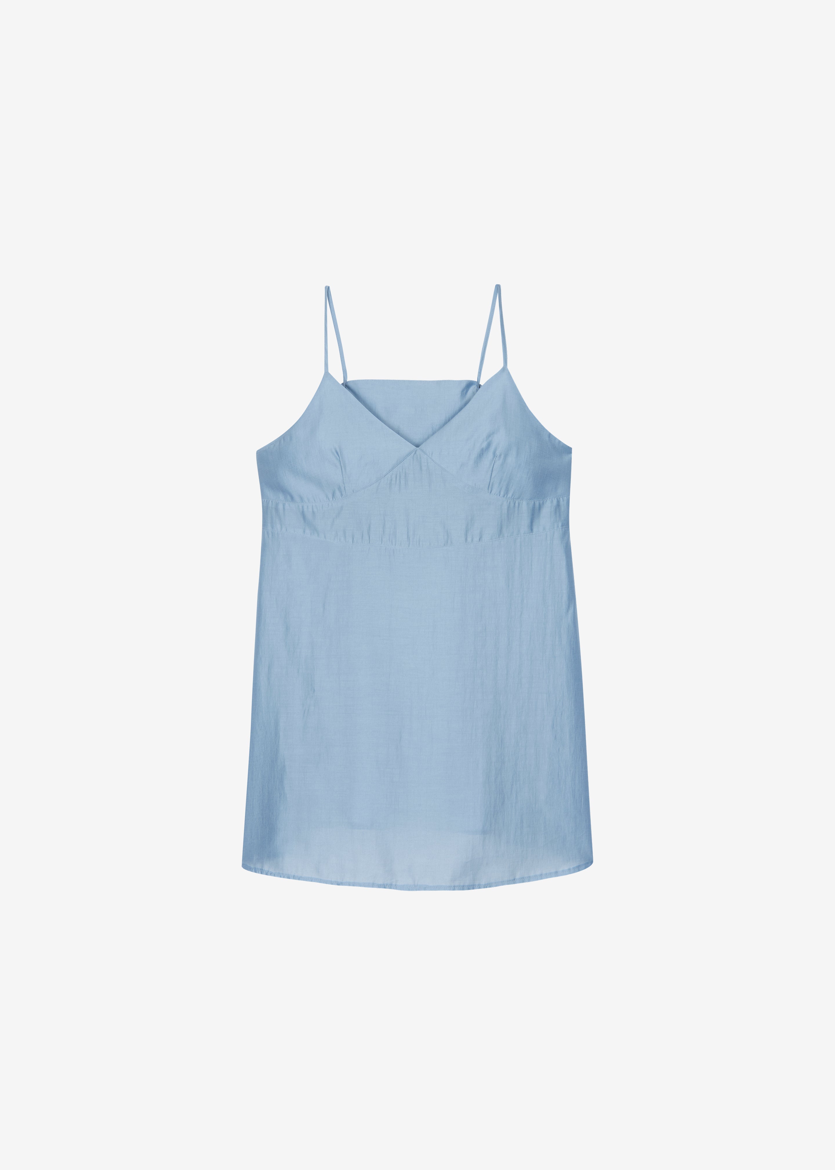 Noli Slip Mini Dress - Dusty Blue - 7