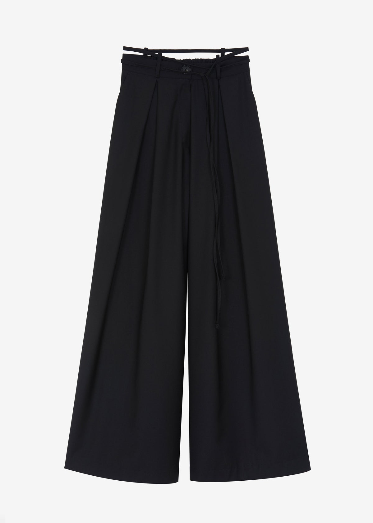Noor Wide Pants - Black - 10