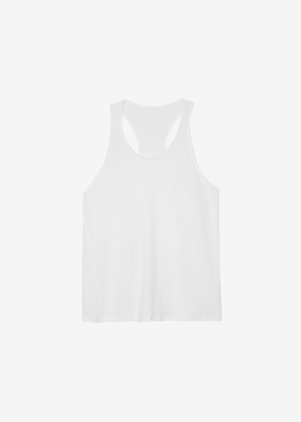 Nox Ribbed Tank Top - White - 7