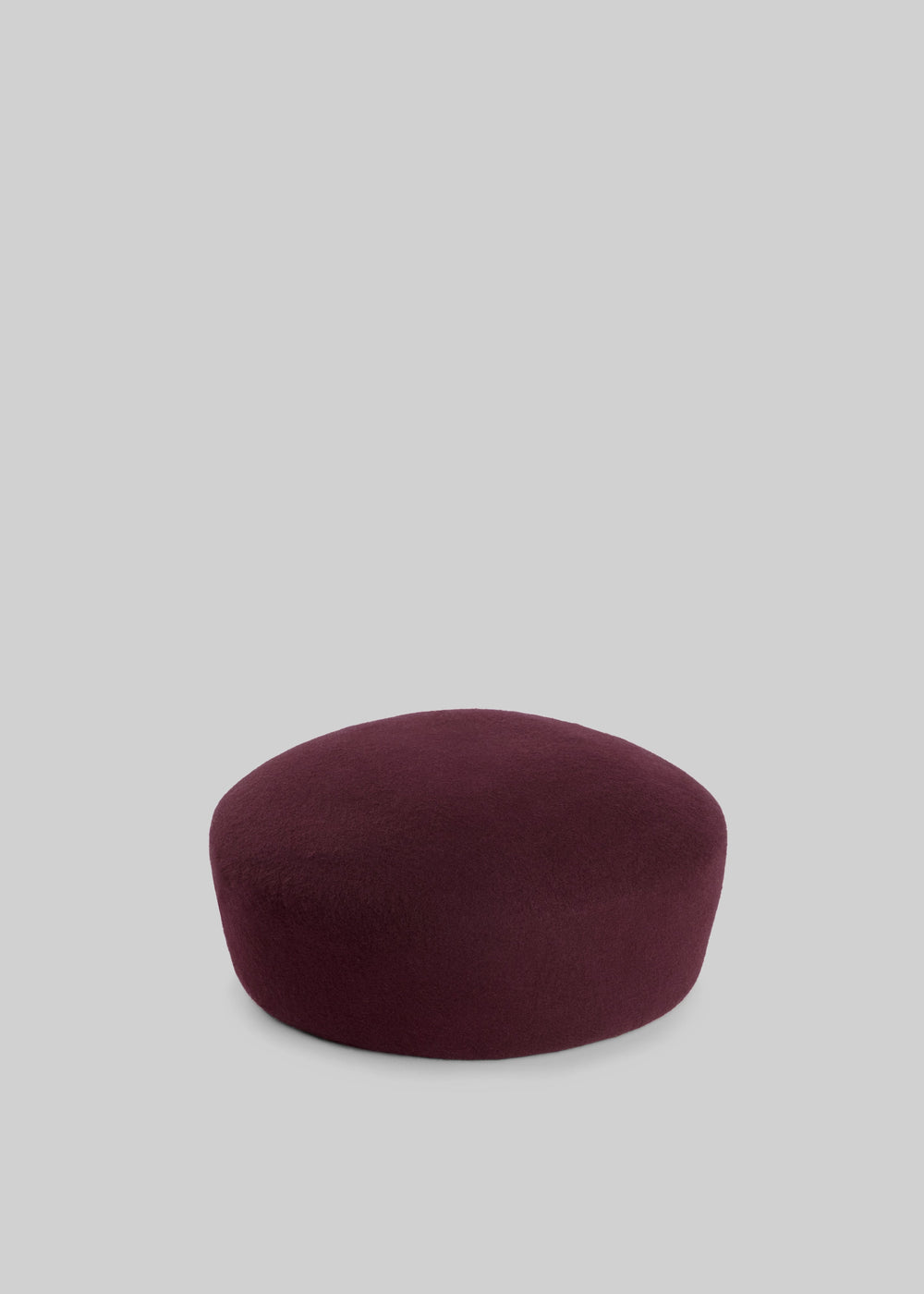 Noxley Pillbox Hat - Burgundy - 1