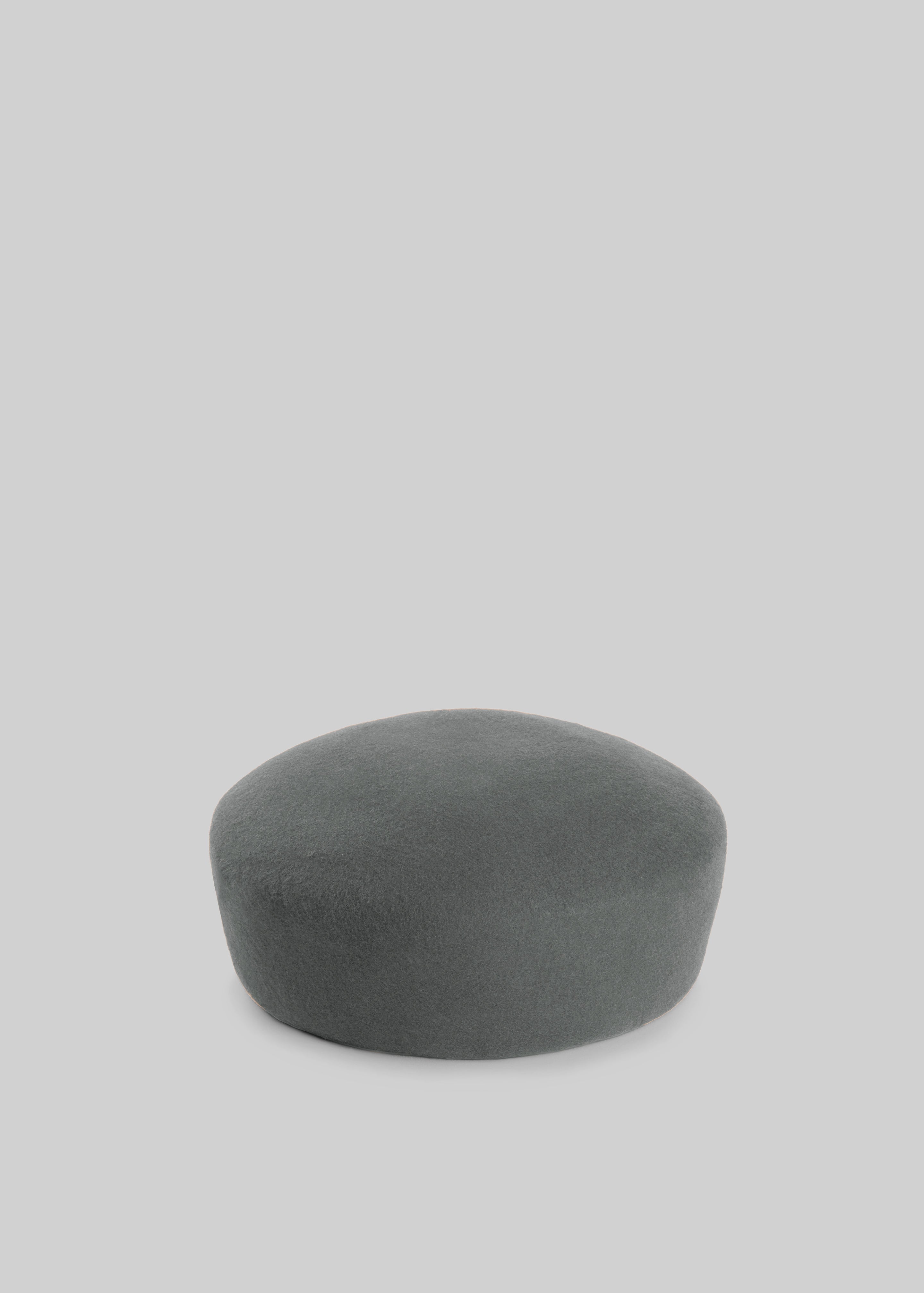 Noxley Pillbox Hat - Grey - 1
