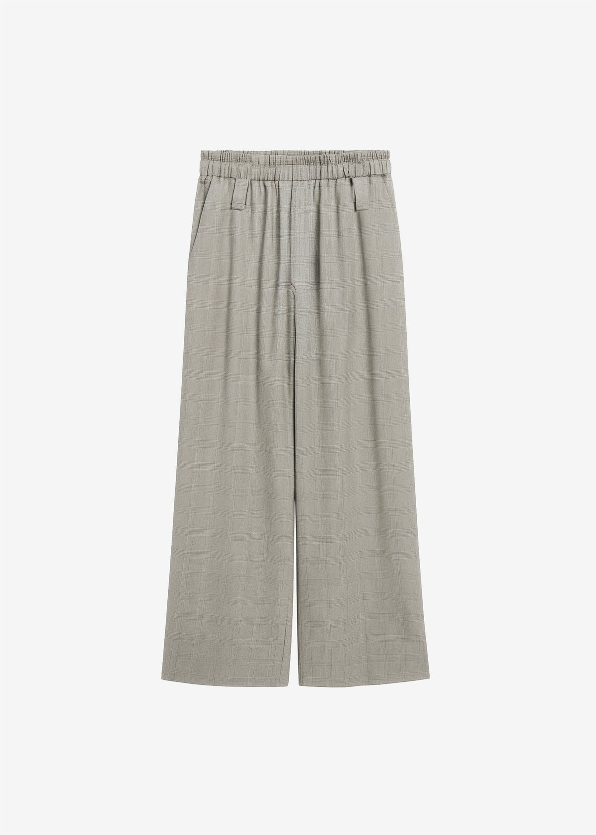 Oakdale Track Pants - Beige Glen Plaid - 9