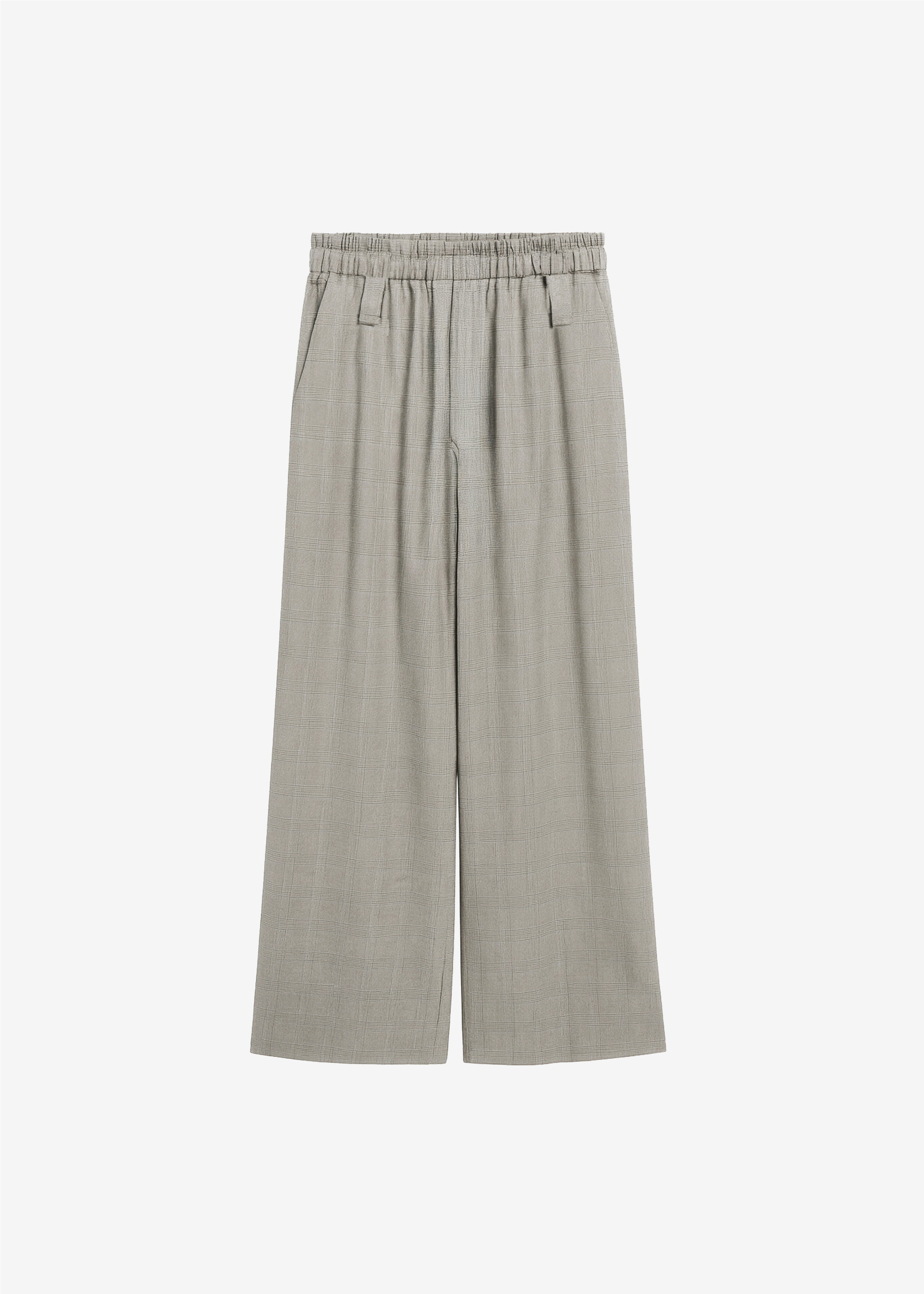Oakdale Track Pants - Beige Glen Plaid - 9